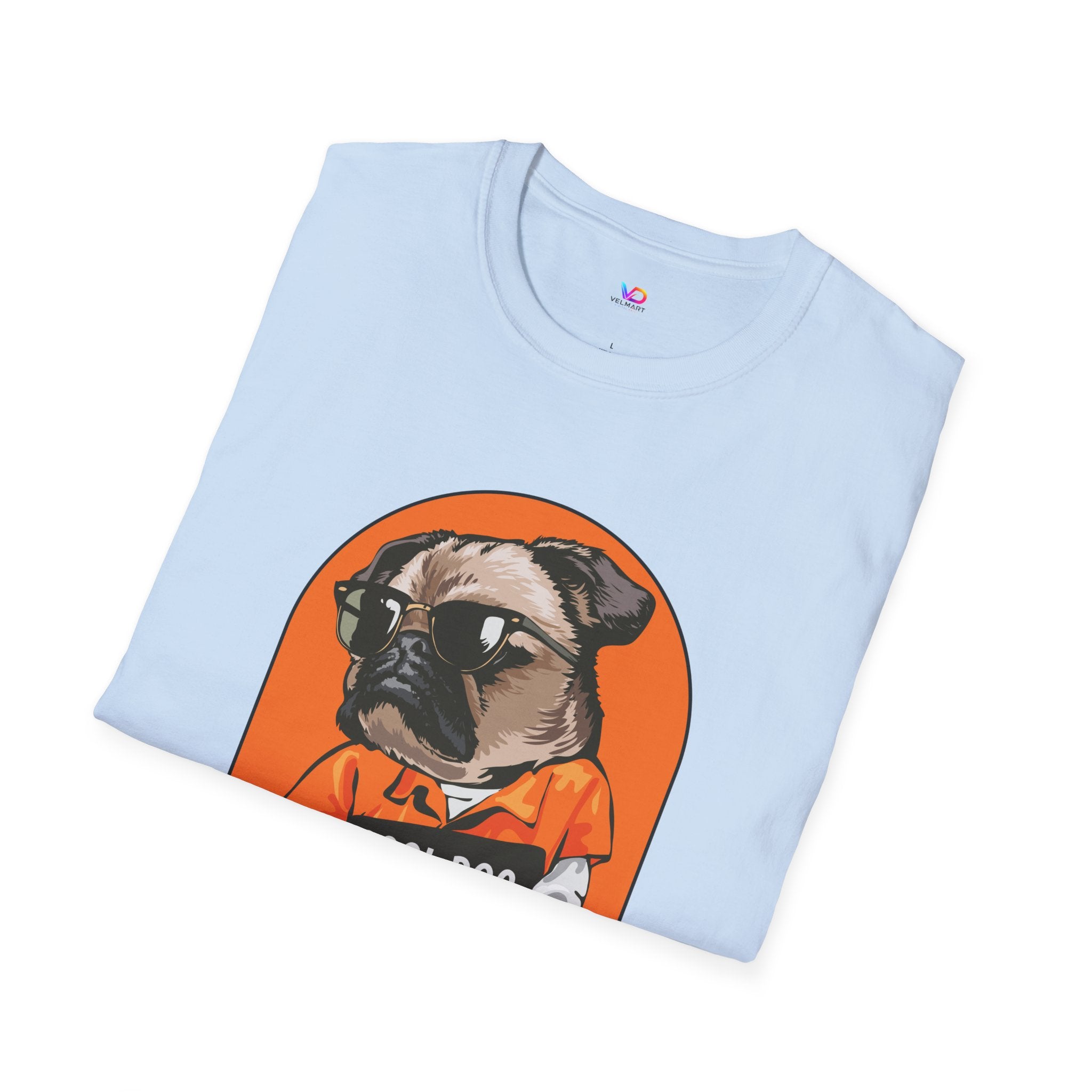 Cool Dog Tee — Retro Pug Graphic T‑Shirt
