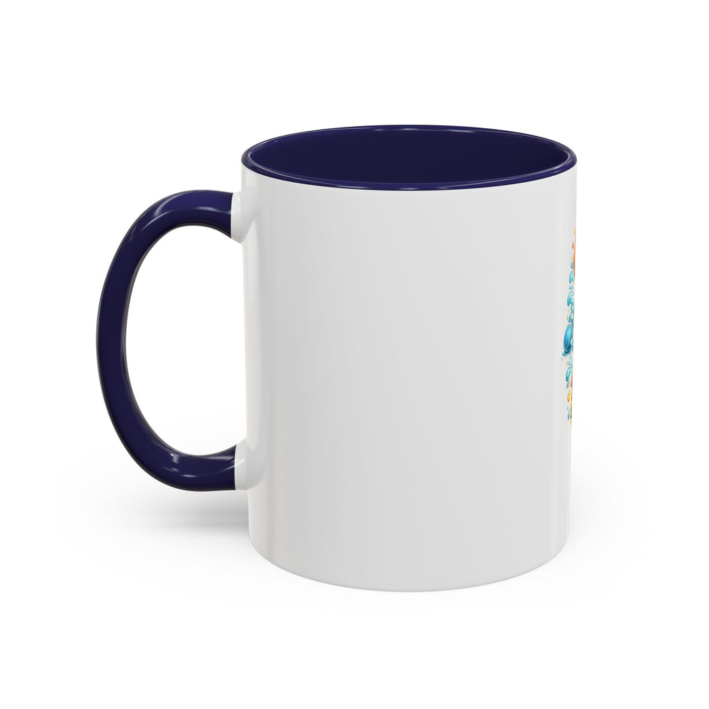 Live Love Wag! Dog Lover Accent Coffee Mug