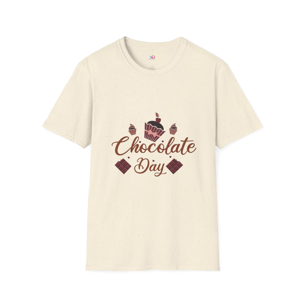 Chocolate Day T‑Shirt — Cupcake & Candy Dessert Lovers Tee