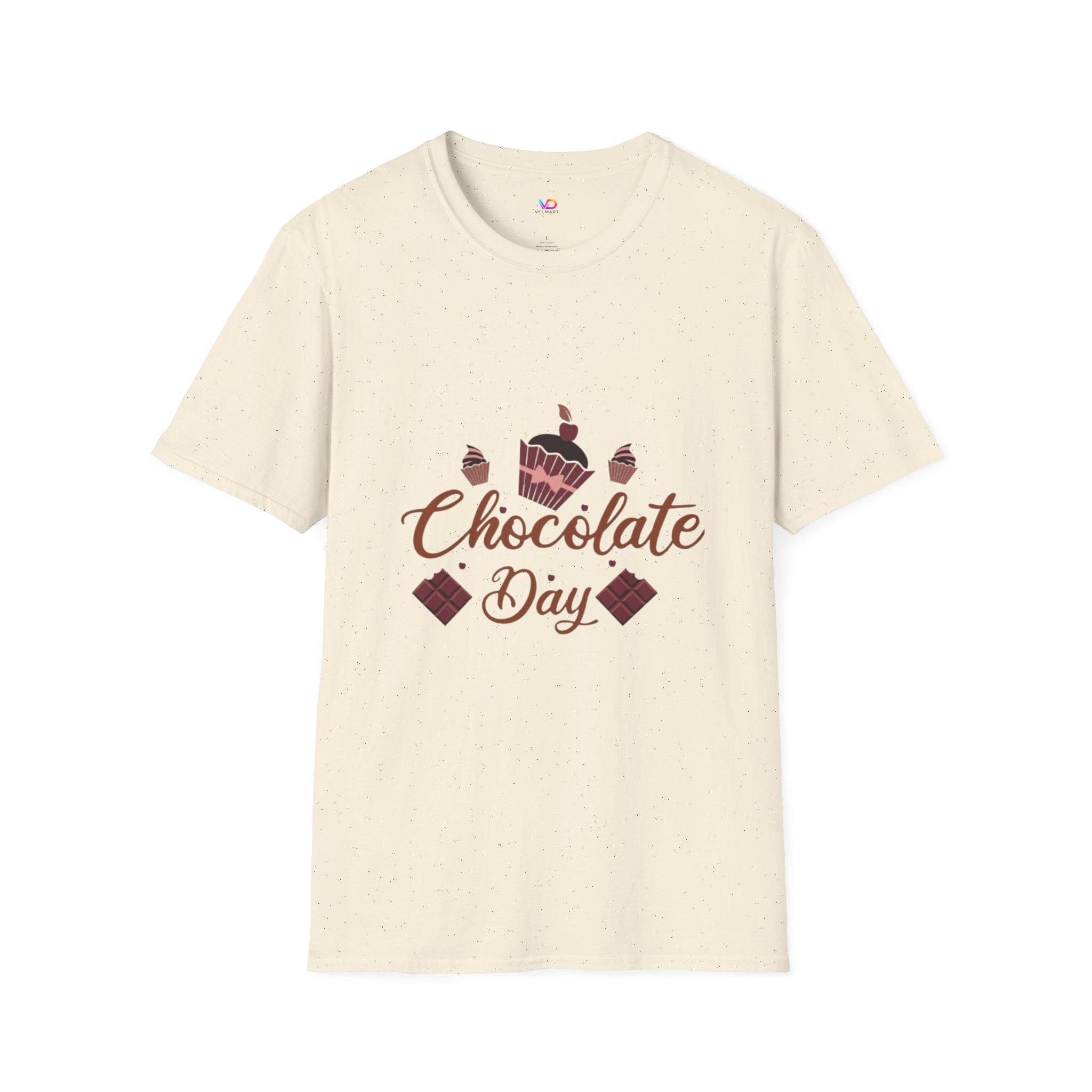 Chocolate Day T‑Shirt — Cupcake & Candy Dessert Lovers Tee