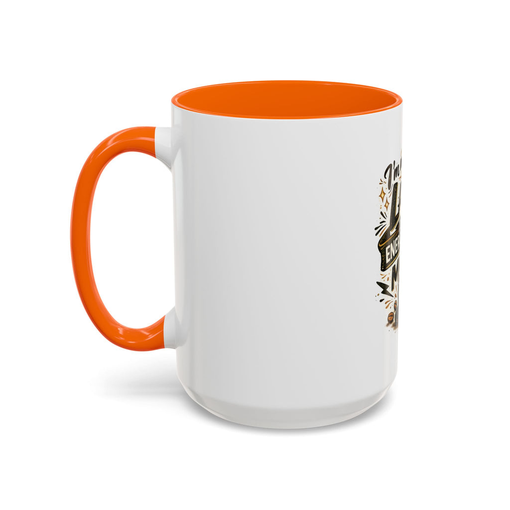 Energy-Saving Mode Coffee Mug — "I'm Not Lazy" Sloth Coffee Cup (11/15oz)