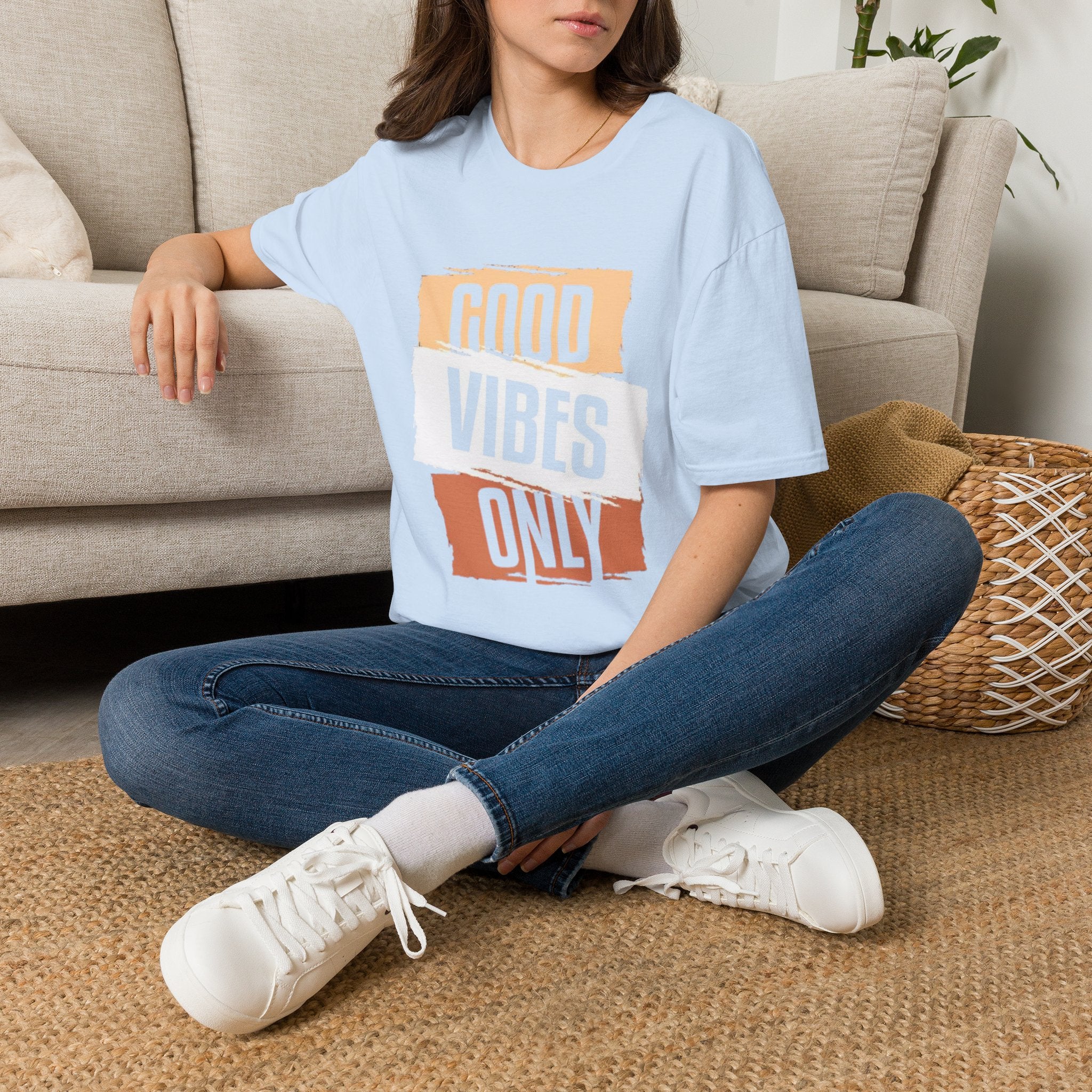Good Only T-Shirt — Positive Quote Graphic Tee