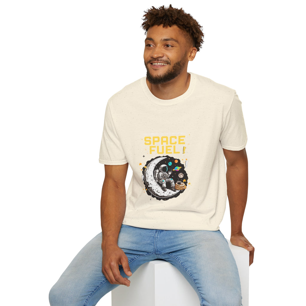 Space Fuel T-Shirt — Retro Planet Donut Graphic Tee