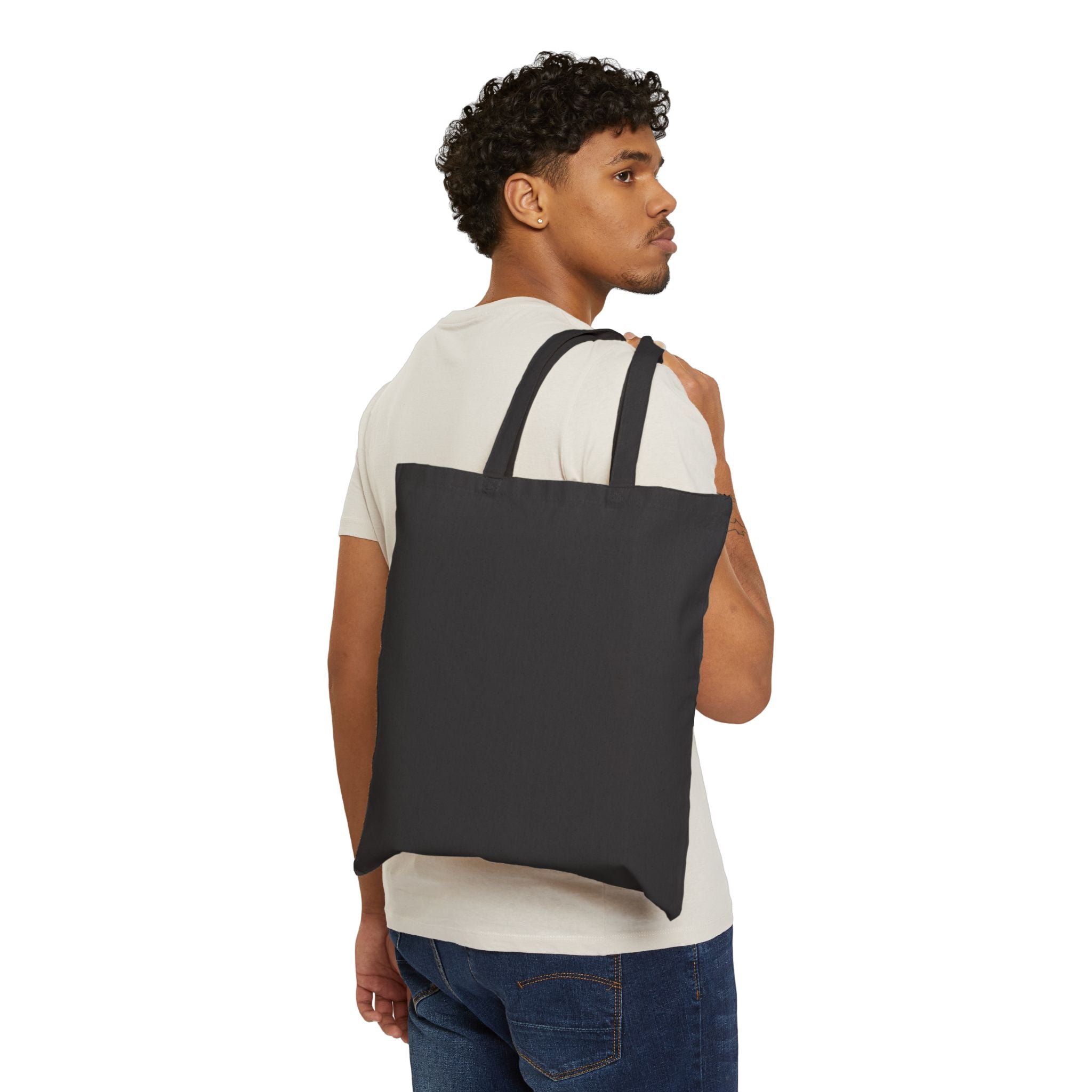 Wild and Free Floral Canvas Tote Bag