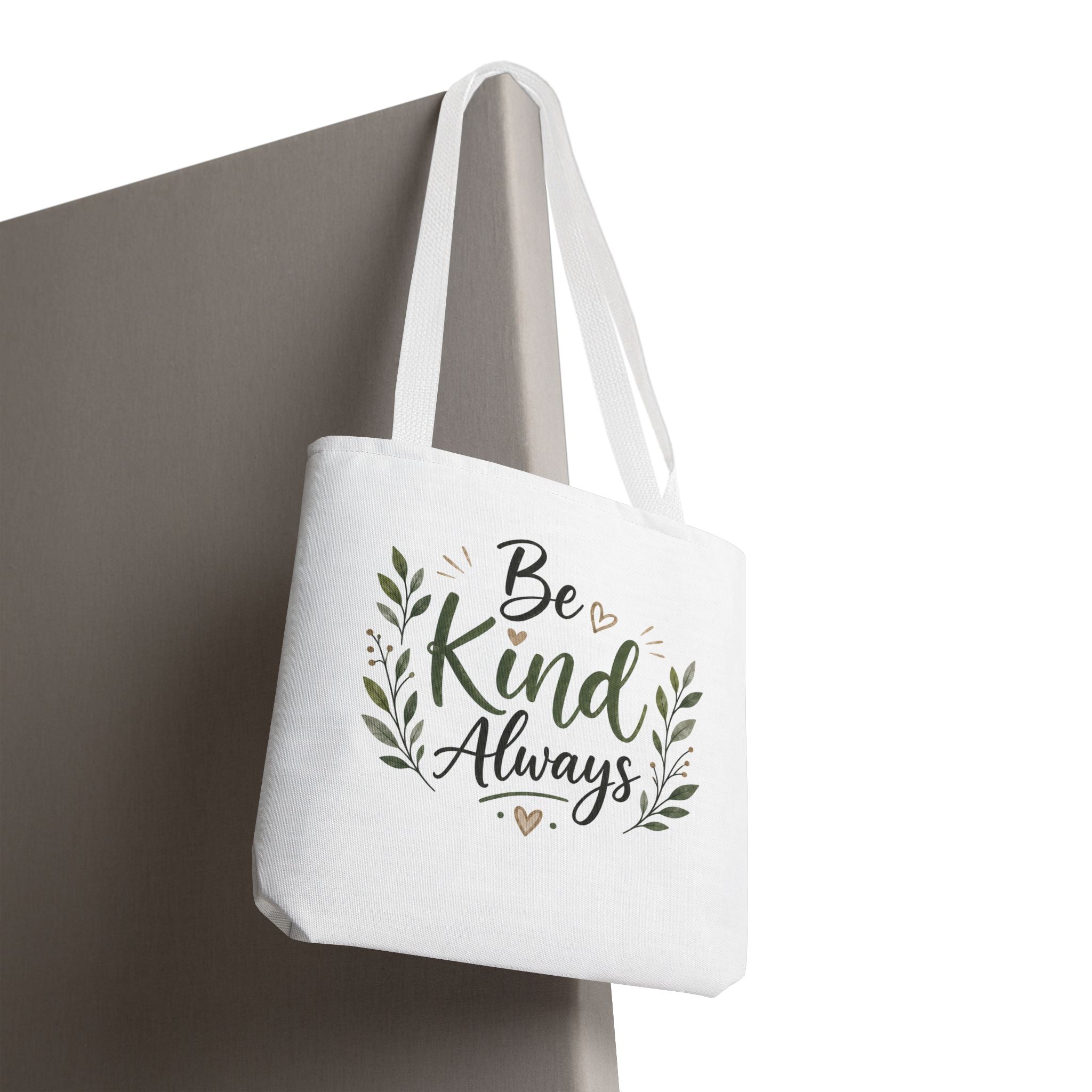 Be Kind Always Tote Bag — Inspirational Canvas Grocery & Gift Tote