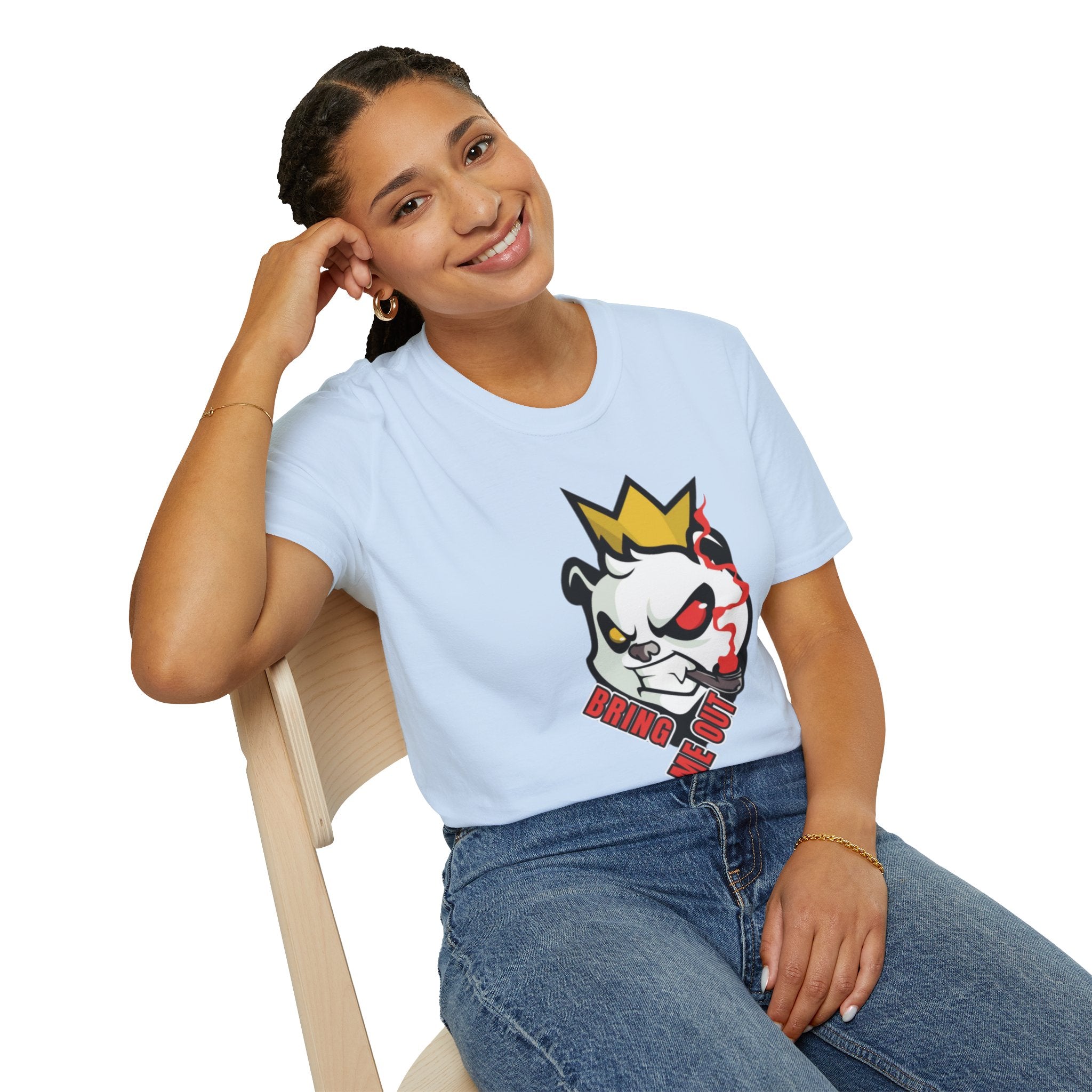 Panda King Graphic Tee — 'Bring Me One' Streetwear T-Shirt