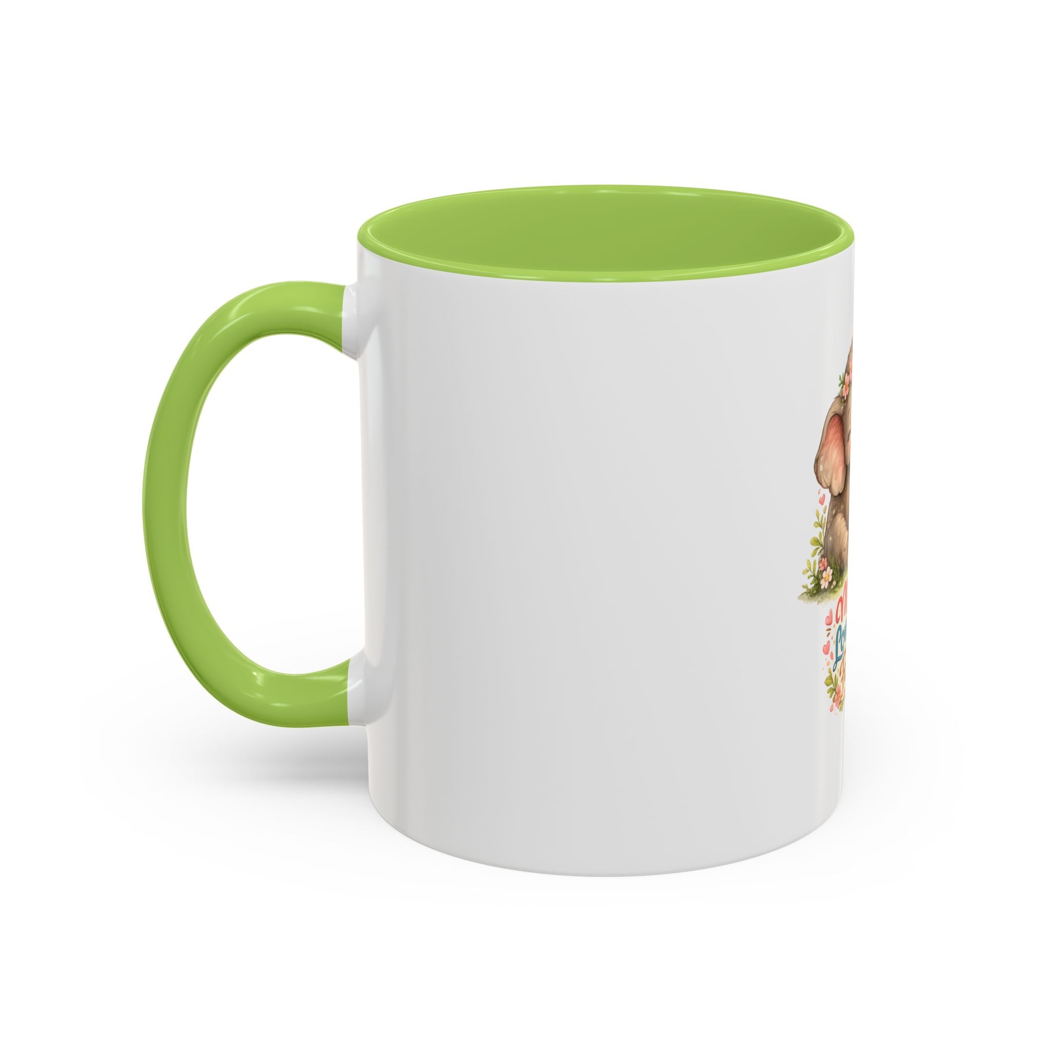 Mommy Loves You Forever Elephant Coffee Mug — Mother's Day, New Mom Gift