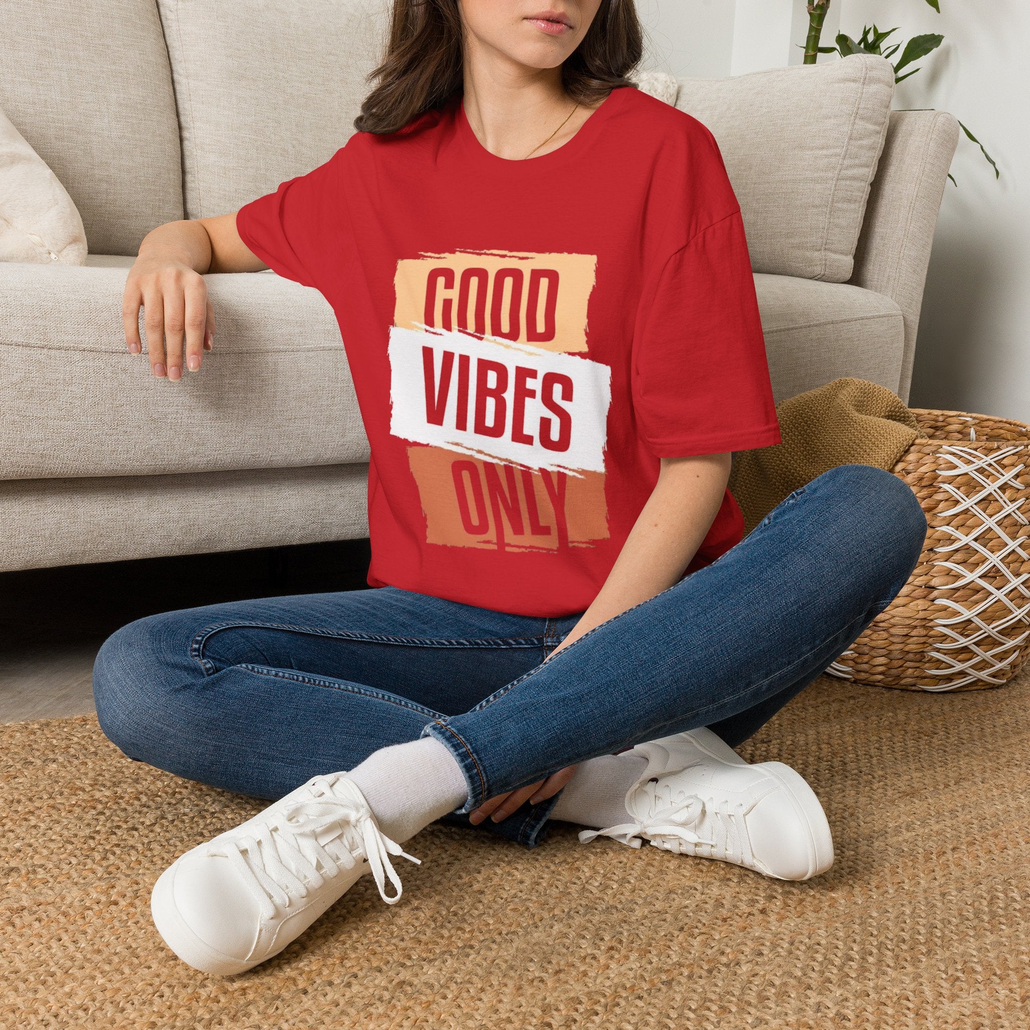 Good Only T-Shirt — Positive Quote Graphic Tee