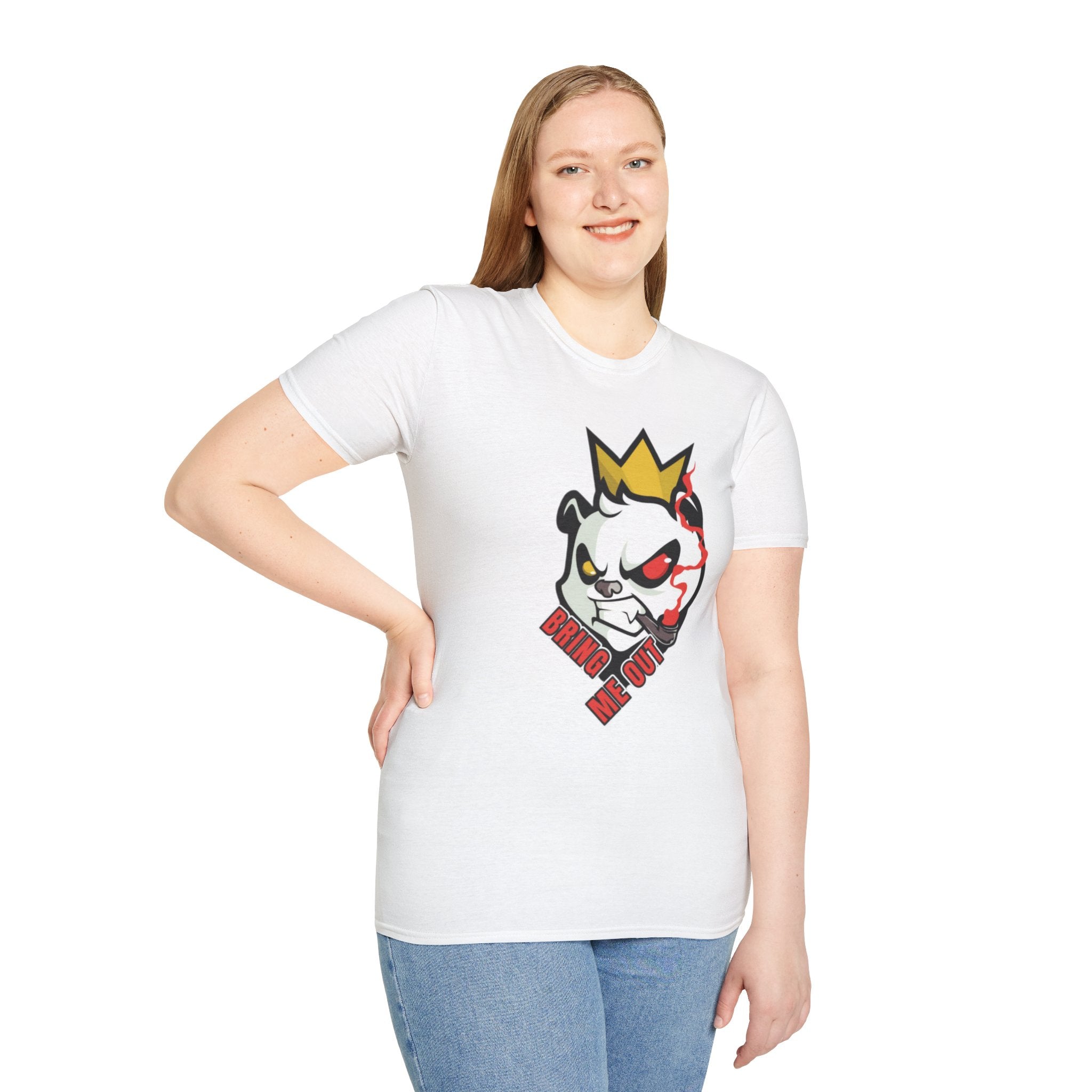 Panda King Graphic Tee — 'Bring Me One' Streetwear T-Shirt