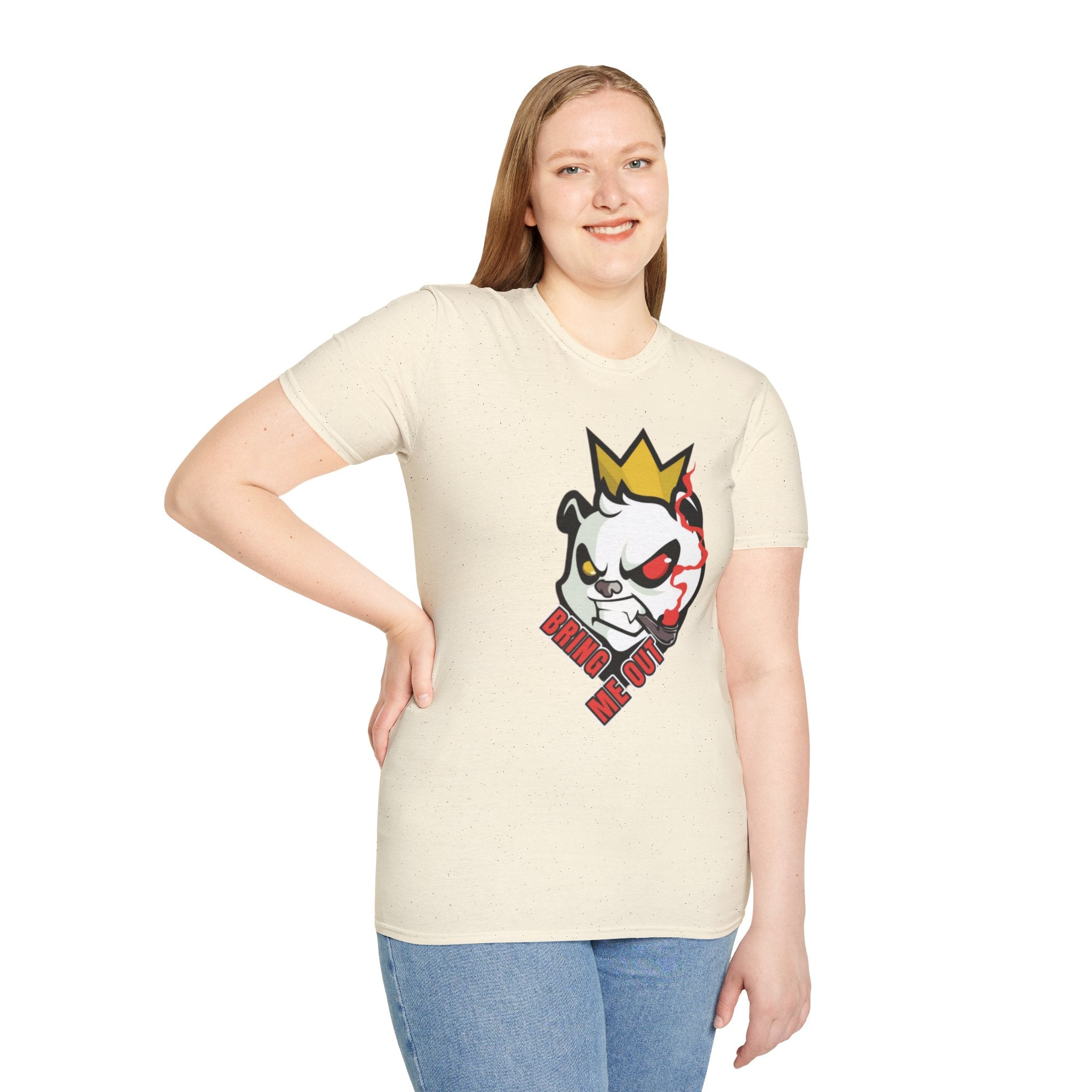 Panda King Graphic Tee — 'Bring Me One' Streetwear T-Shirt