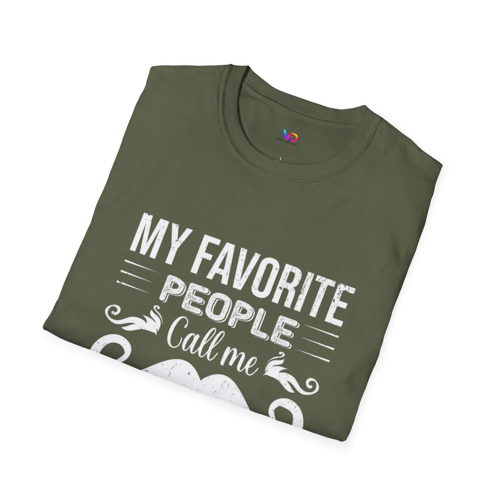 Papa T-Shirt — “My Favorite People Call Me Papa” Vintage Family Gift