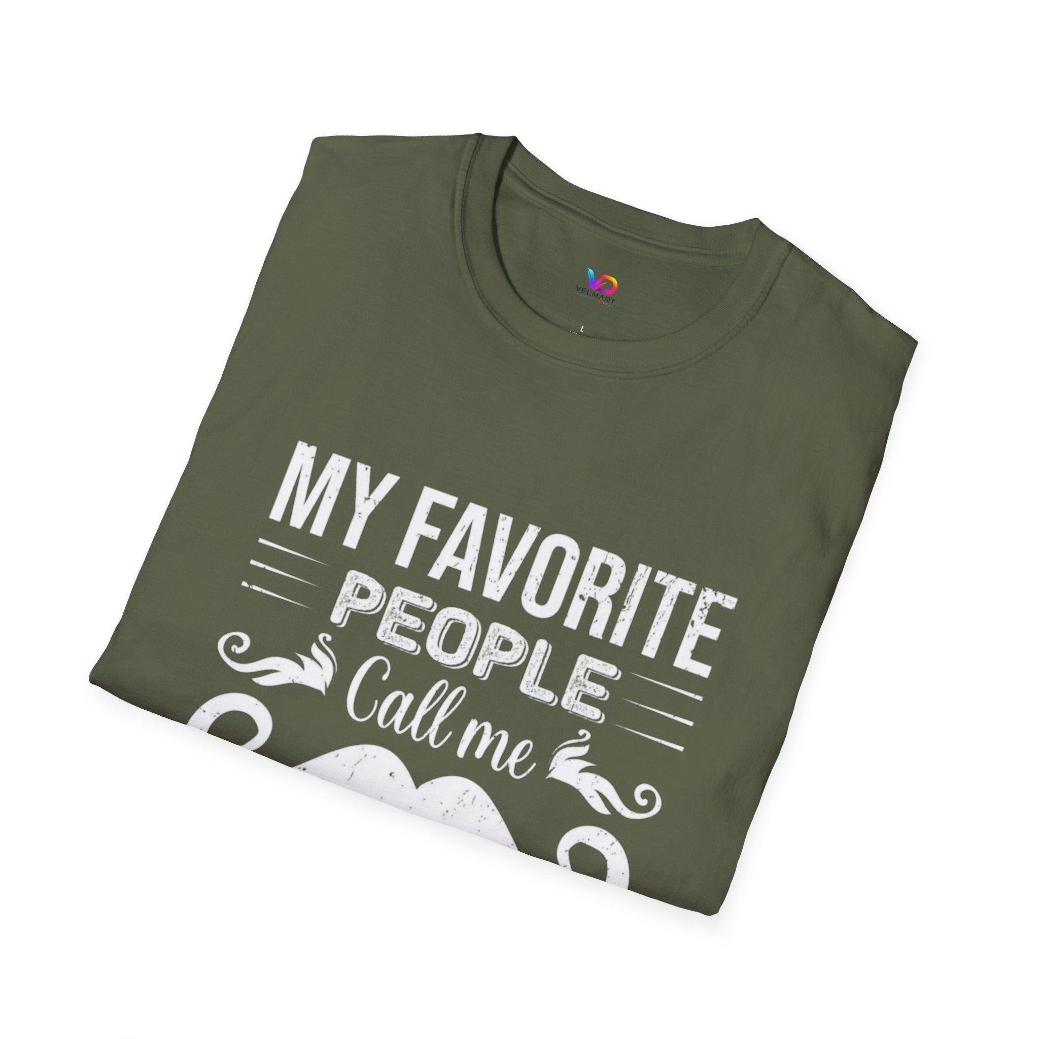Papa T-Shirt — “My Favorite People Call Me Papa” Vintage Family Gift