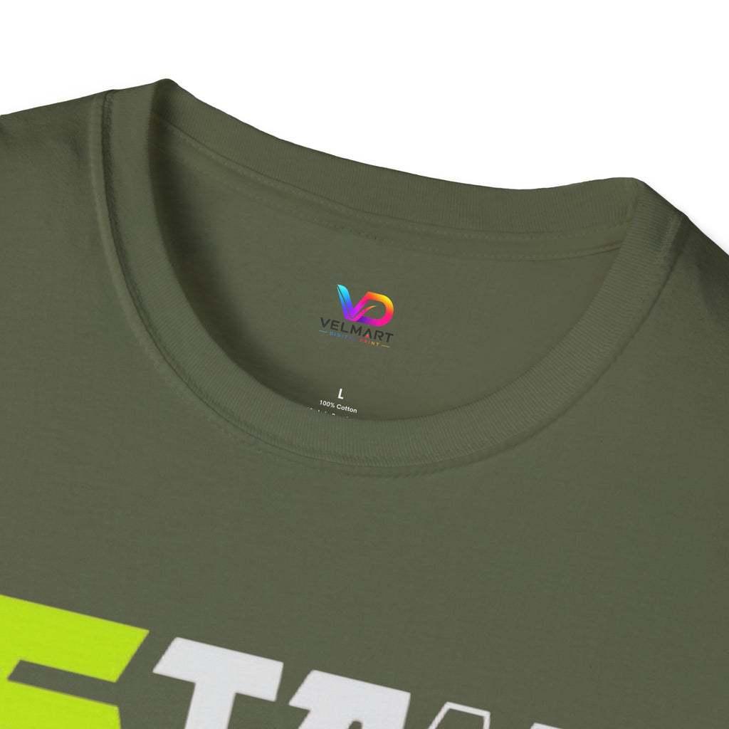 Stay Strong Graphic Tee — "Never Give Up" Motivational T-Shirt
