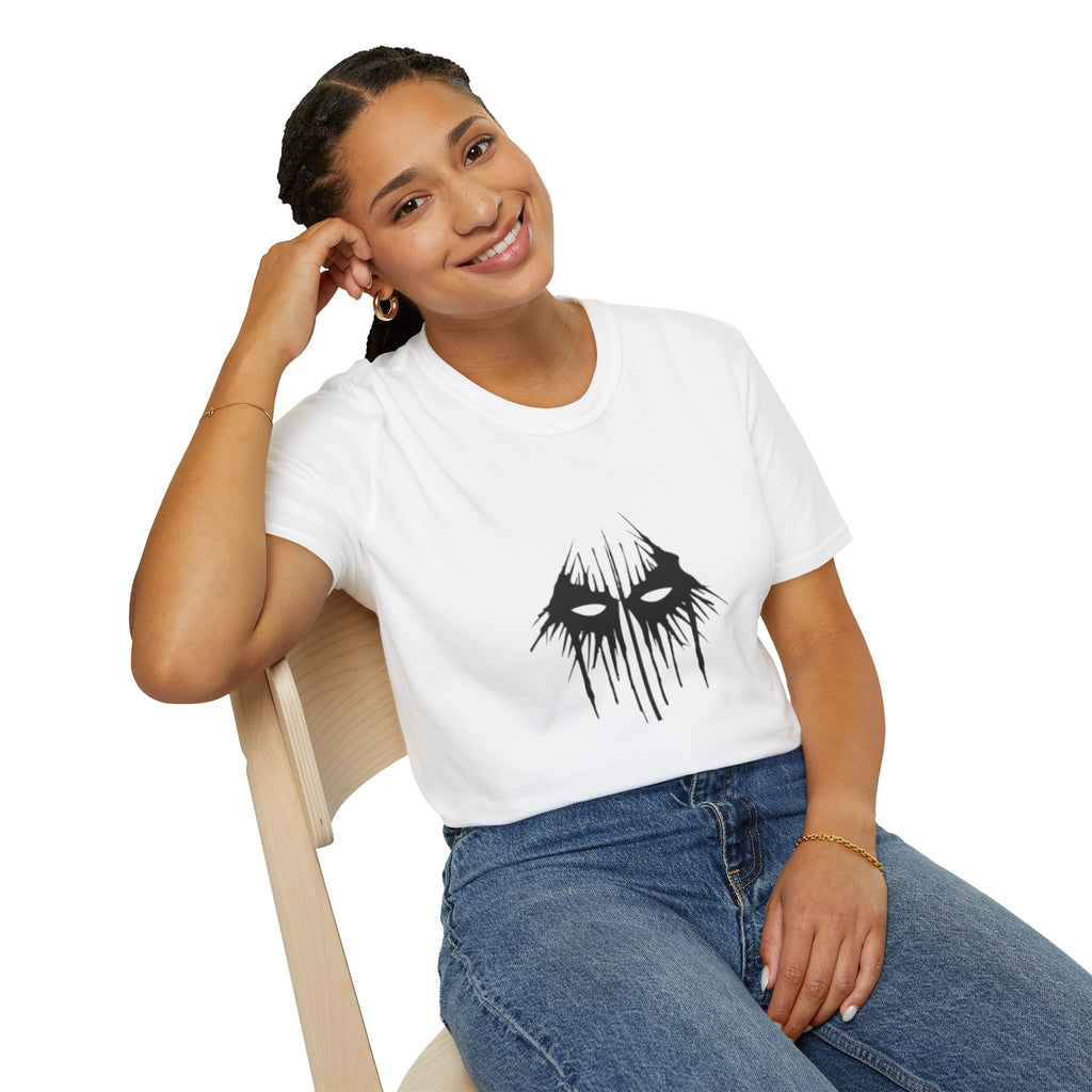 Horror Mask T-Shirt — Dripping Eyes Graphic Tee