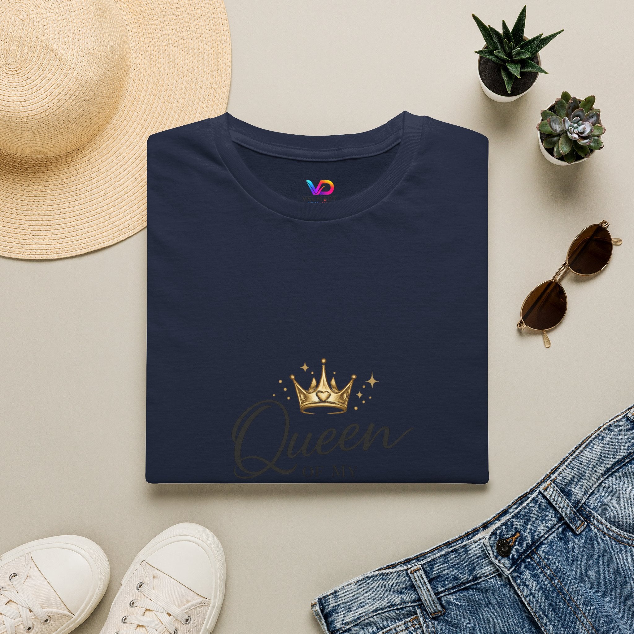 Queen of My Own Life T-Shirt — Empowerment Crown Graphic Tee