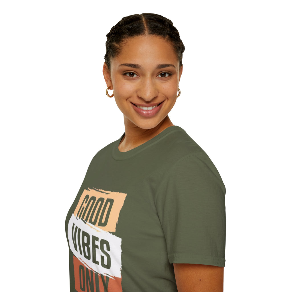 Good Only T-Shirt — Positive Quote Graphic Tee