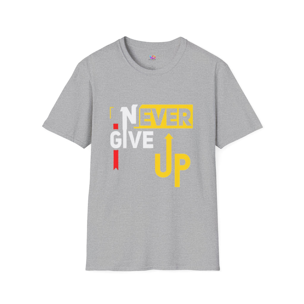 Never Give Up T-Shirt — Motivational Graphic Tee