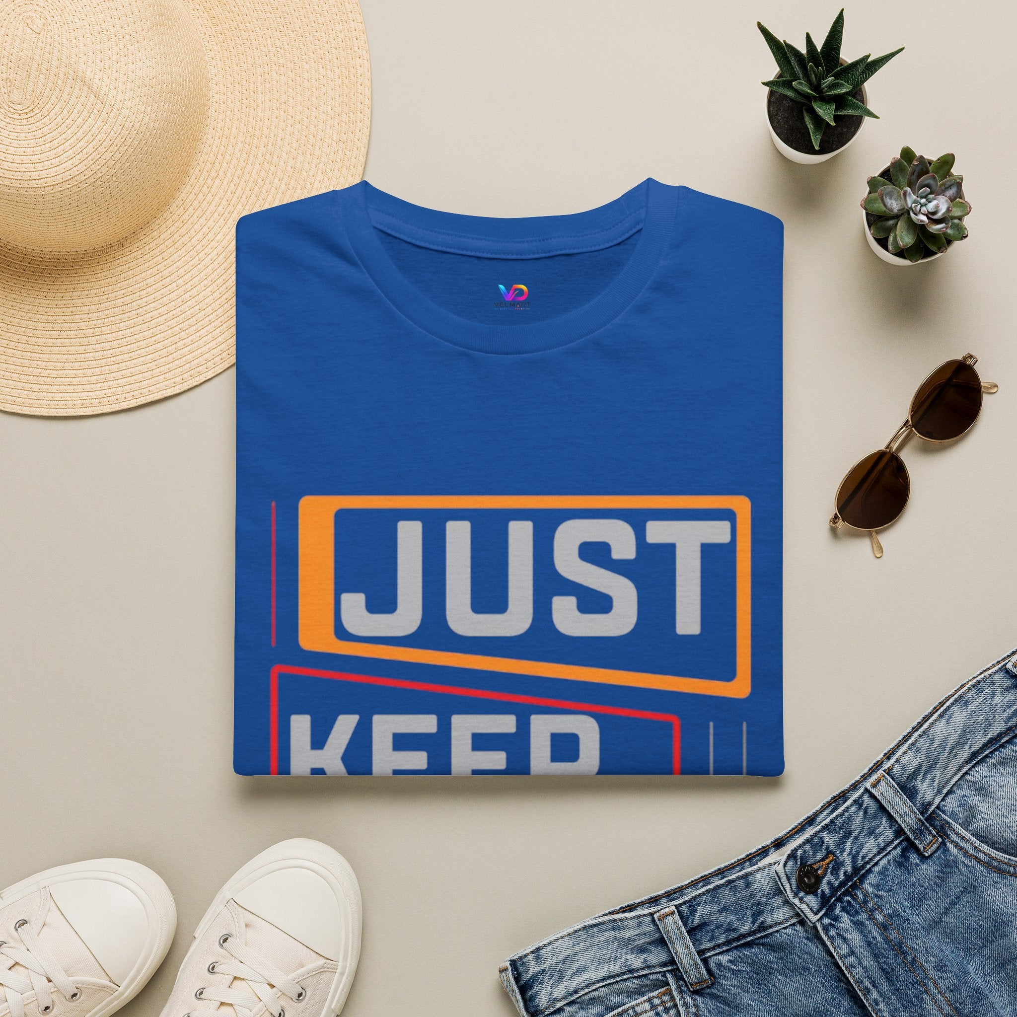 Just Keep Going T‑Shirt — Motivational Graphic Tee