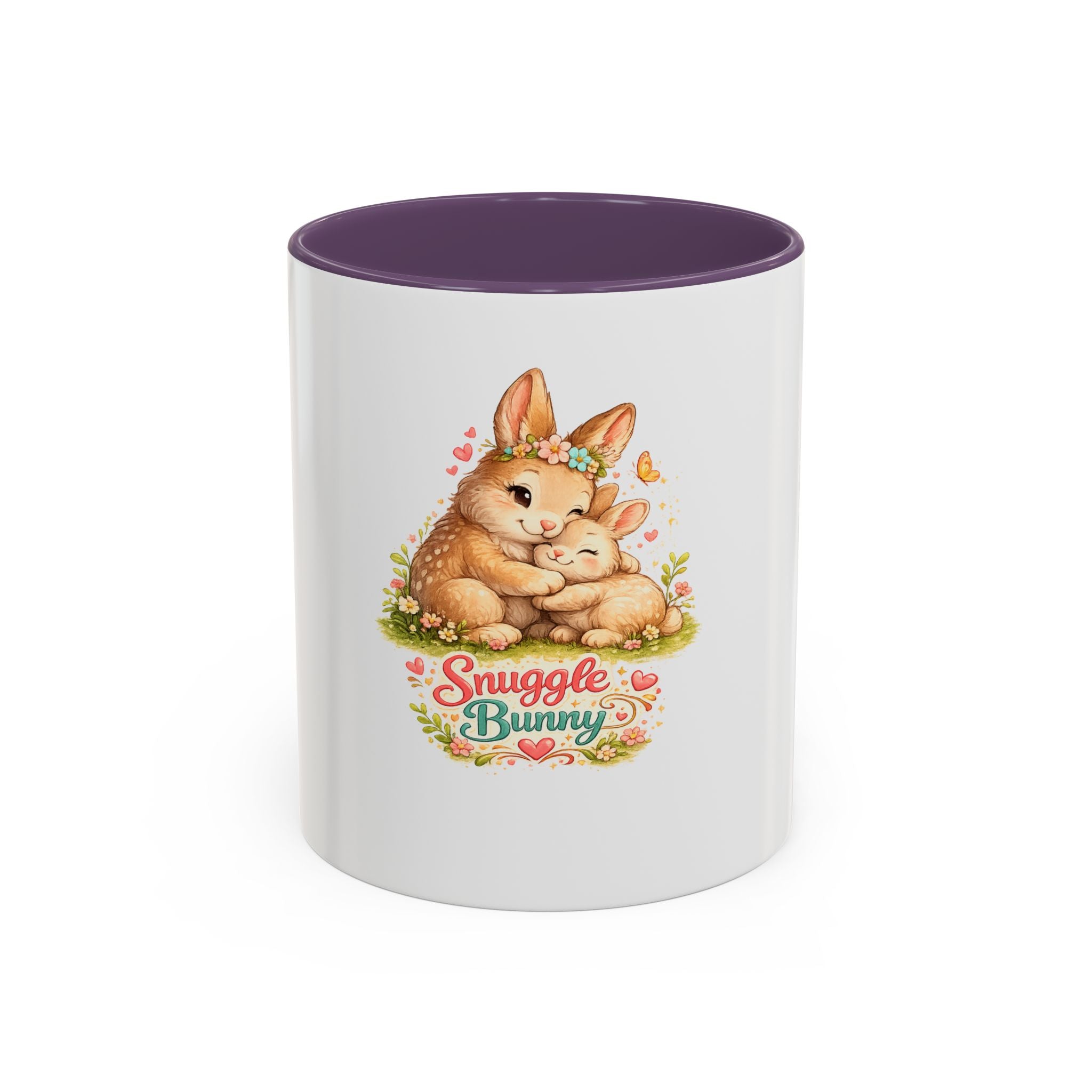 Snuggle Bunny Coffee Mug — Cute Bunny Mug (11/15oz)