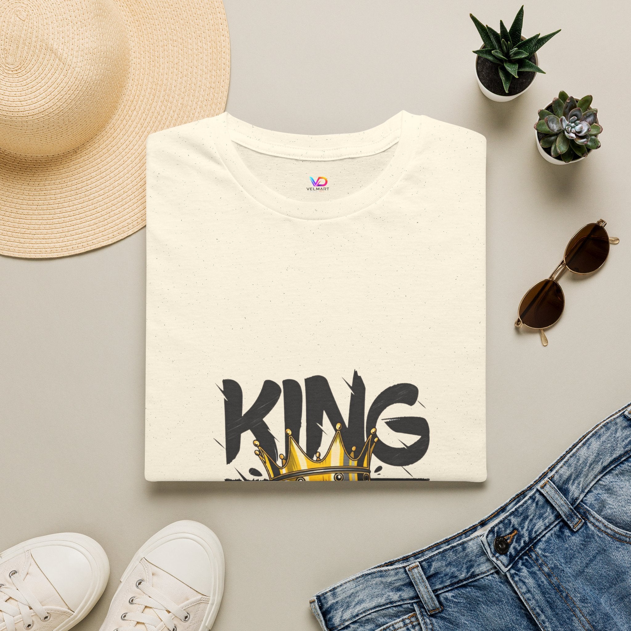 King Alive T-Shirt — Bold Crown Streetwear Tee