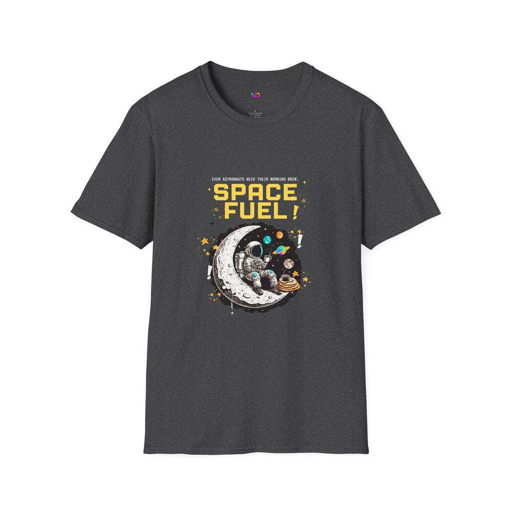 Space Fuel T-Shirt — Retro Planet Donut Graphic Tee