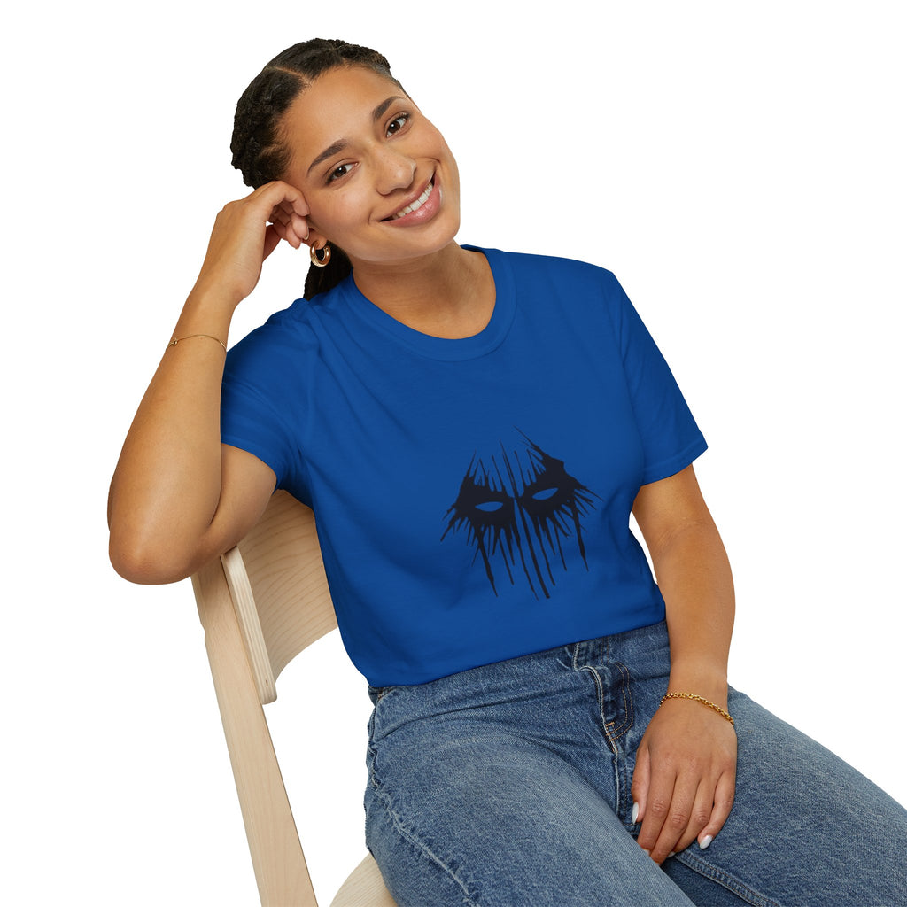 Horror Mask T-Shirt — Dripping Eyes Graphic Tee