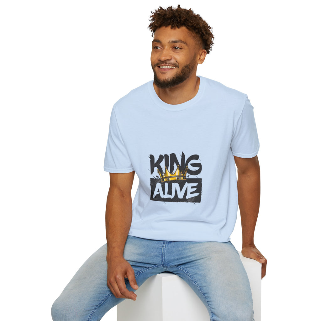 King Alive T-Shirt — Bold Crown Streetwear Tee