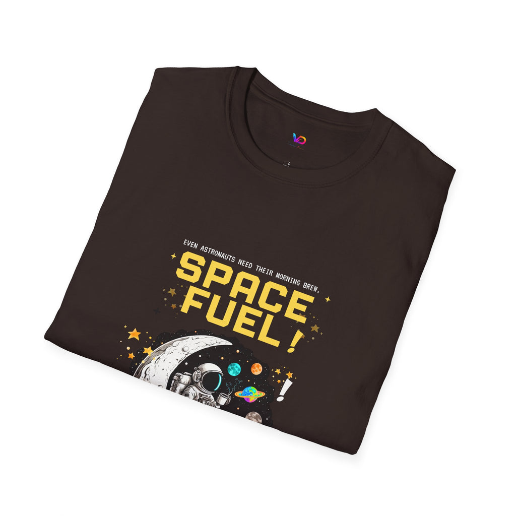 Space Fuel T-Shirt — Retro Planet Donut Graphic Tee