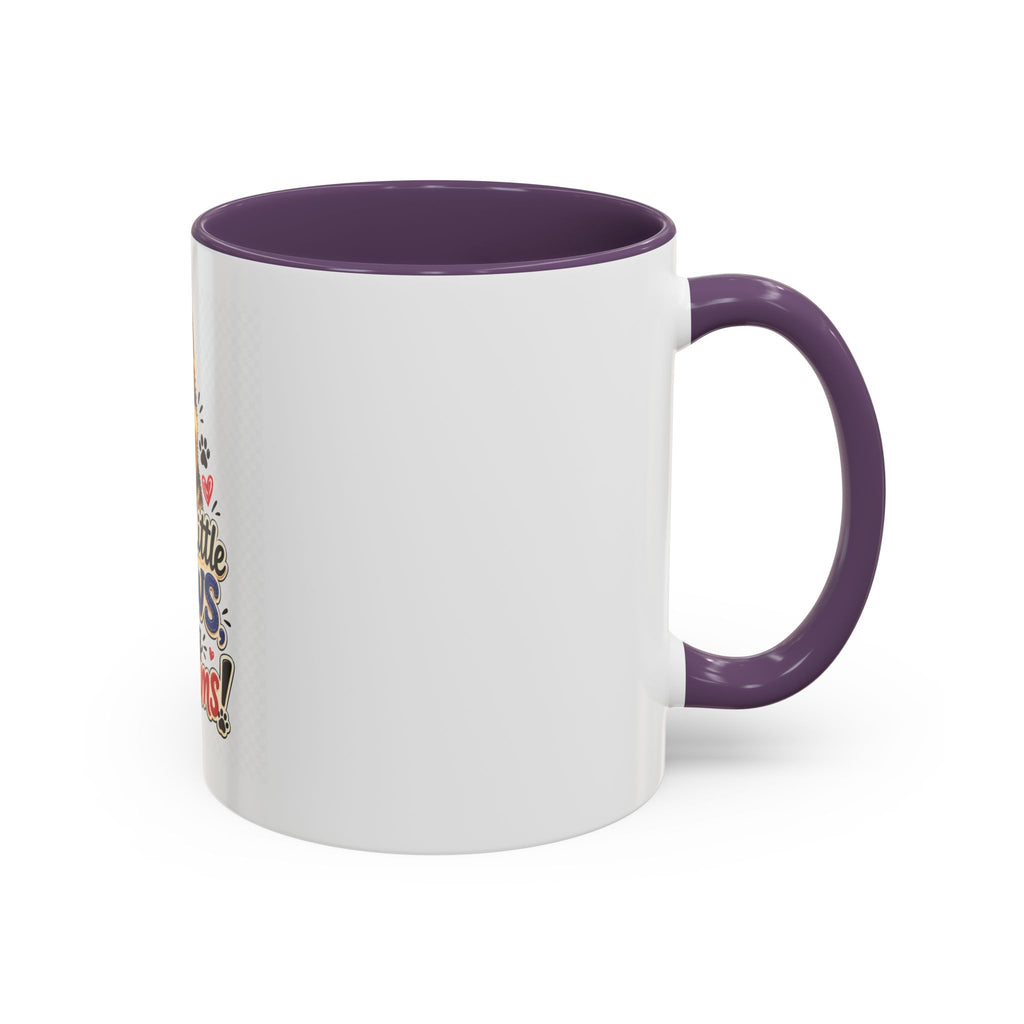 Coffee Mug - "Little Paws, Big Dreams" German Shepherd Puppy Accent Mug (11/15 oz)