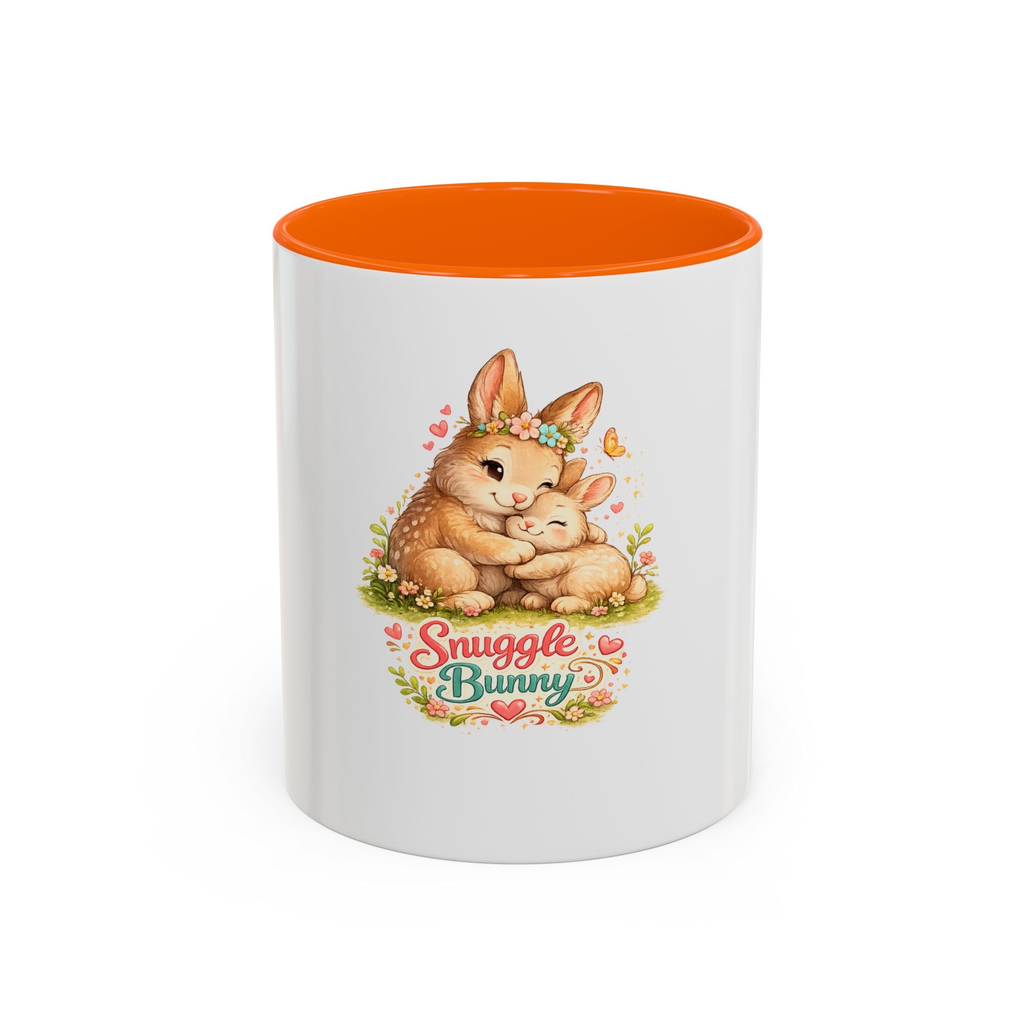 Snuggle Bunny Coffee Mug — Cute Bunny Mug (11/15oz)