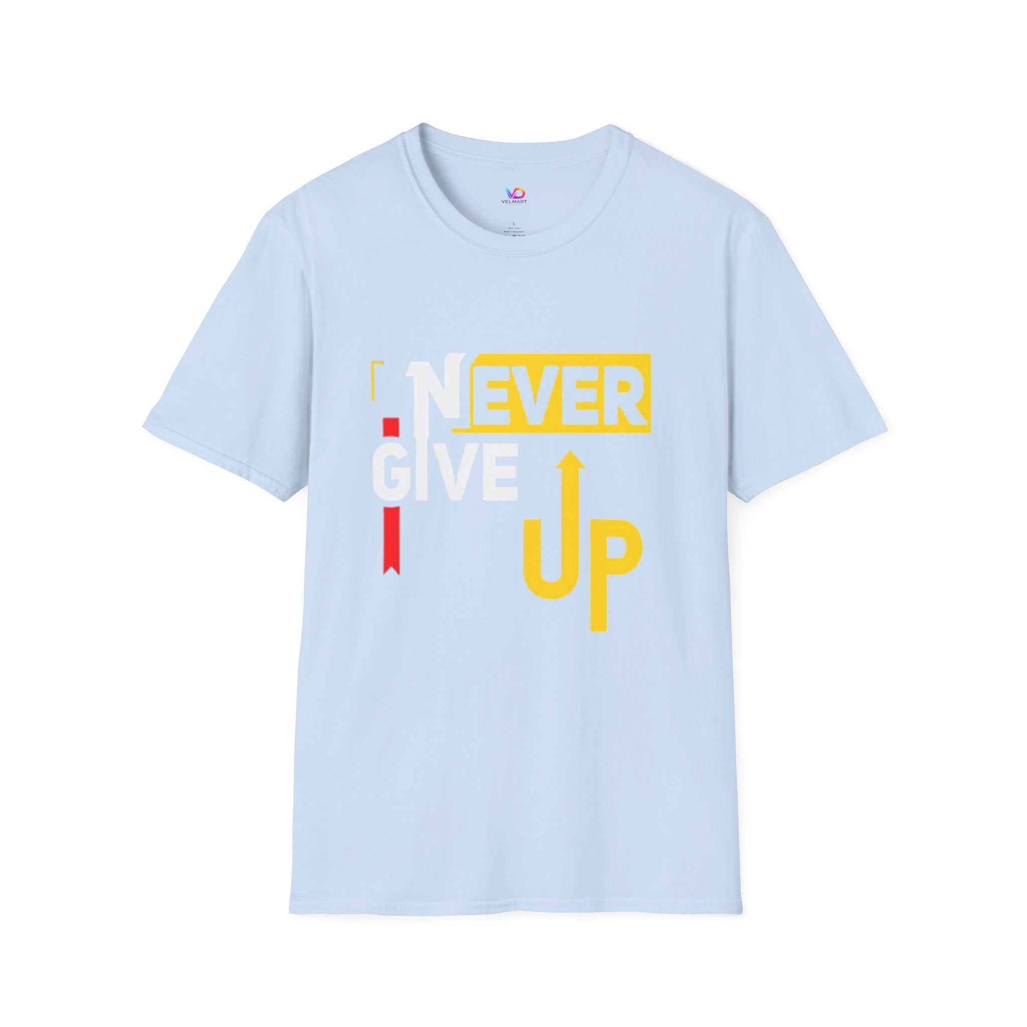 Never Give Up T-Shirt — Motivational Graphic Tee
