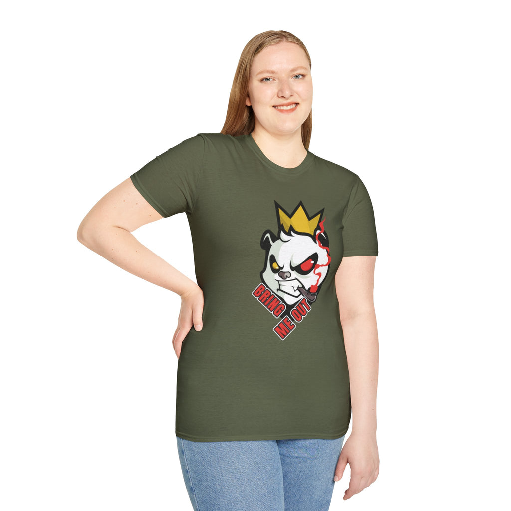 Panda King Graphic Tee — 'Bring Me One' Streetwear T-Shirt