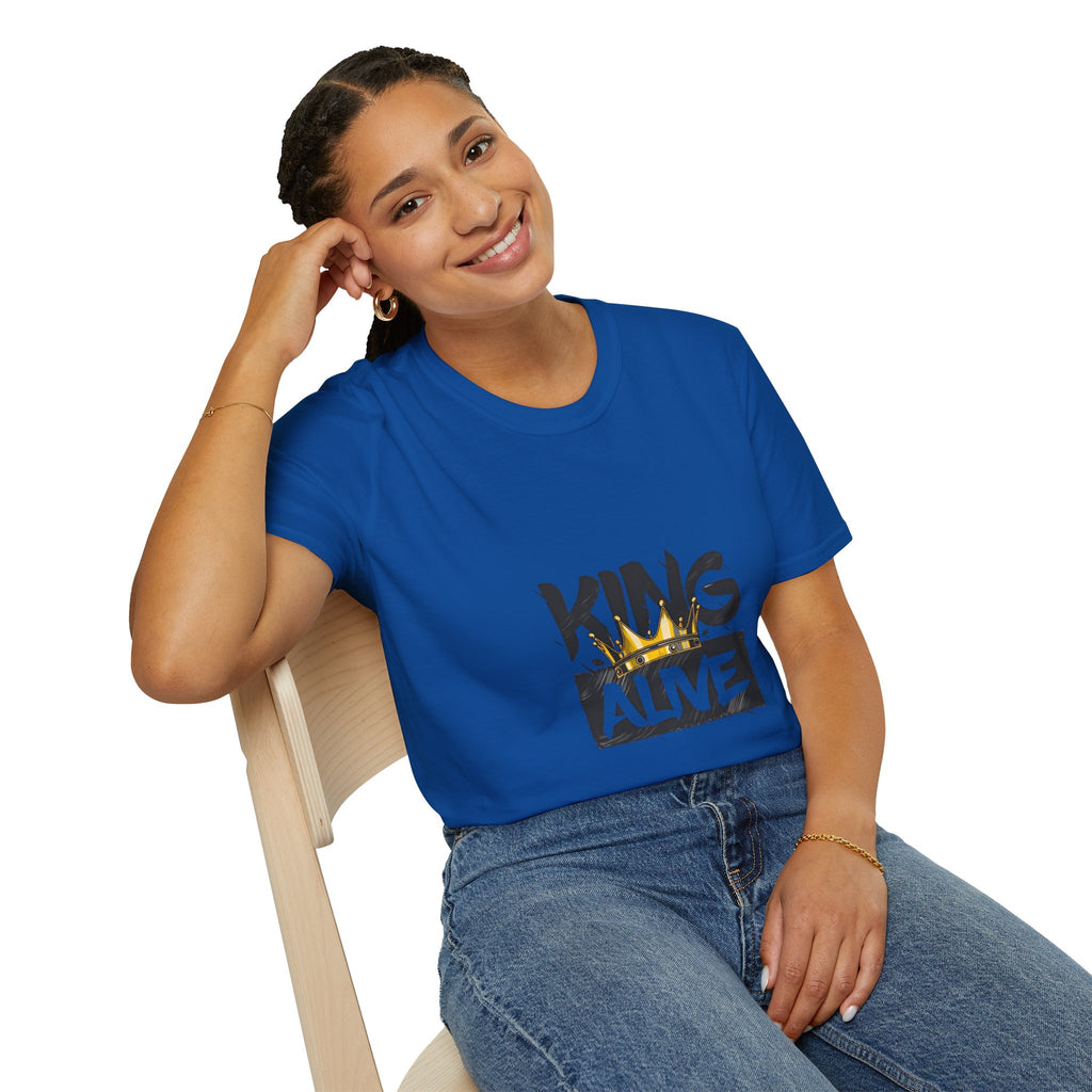 King Alive T-Shirt — Bold Crown Streetwear Tee