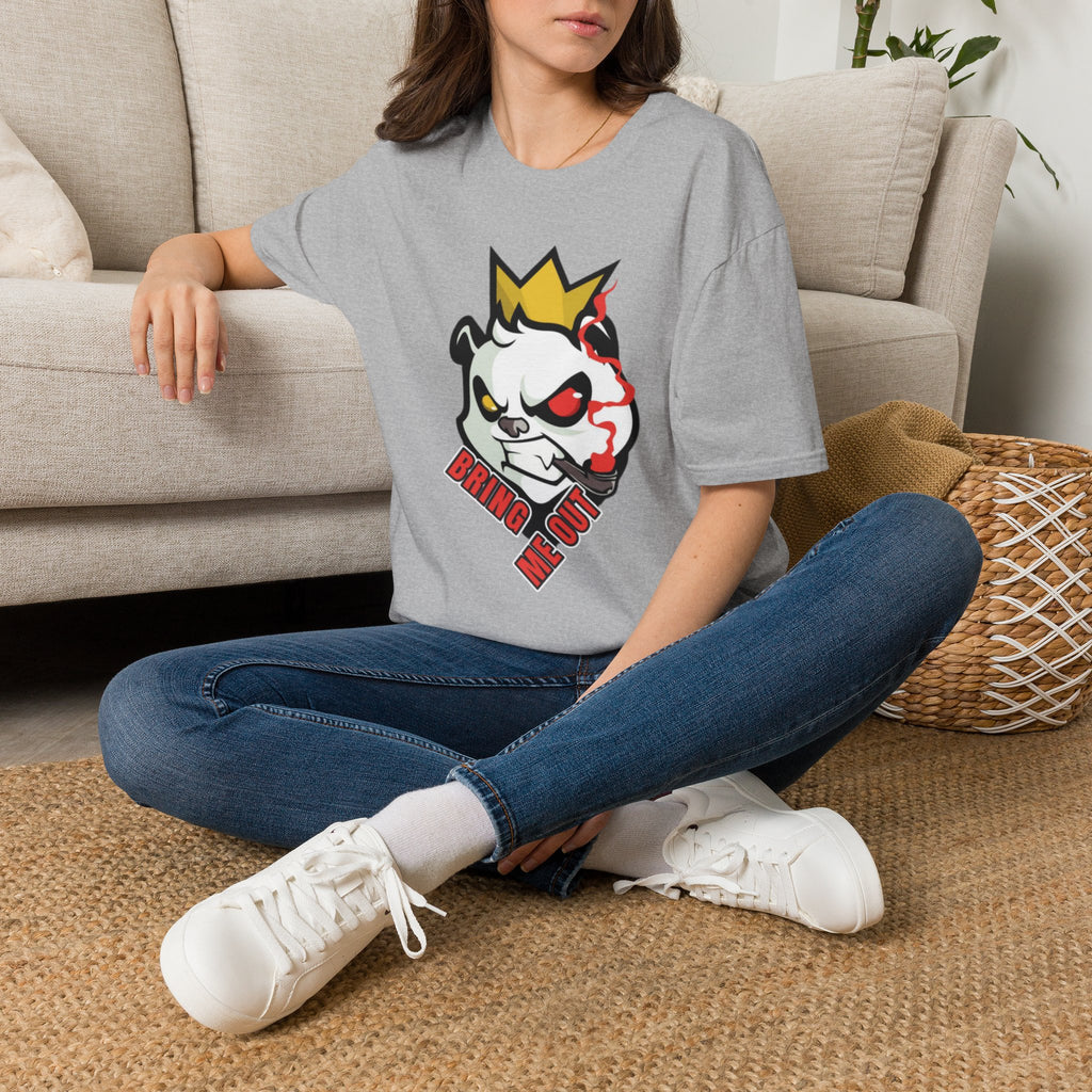 Panda King Graphic Tee — 'Bring Me One' Streetwear T-Shirt