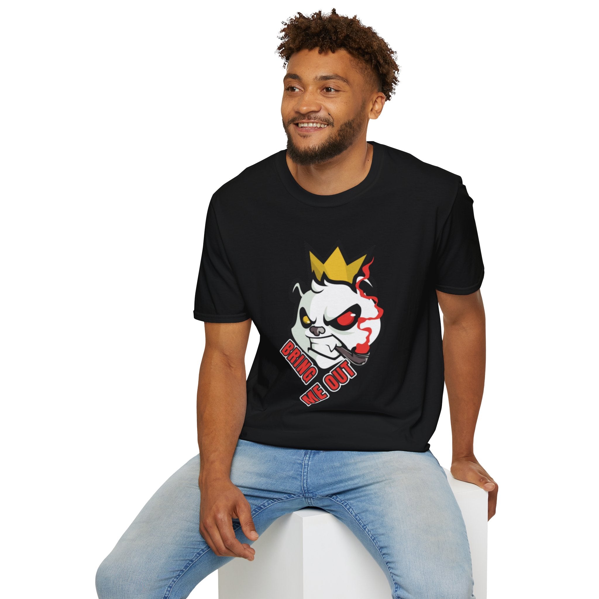 Panda King Graphic Tee — 'Bring Me One' Streetwear T-Shirt