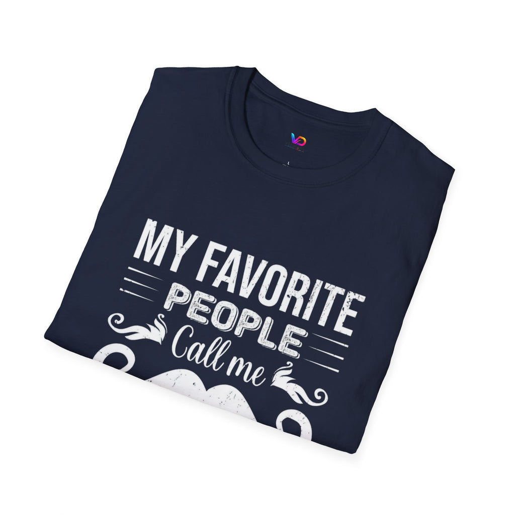 Papa T-Shirt — “My Favorite People Call Me Papa” Vintage Family Gift