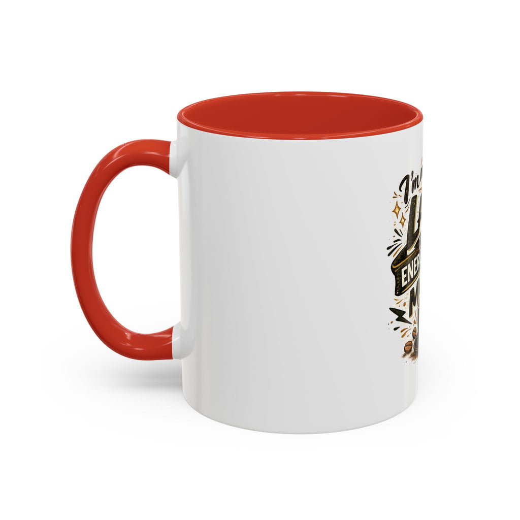 Energy-Saving Mode Coffee Mug — "I'm Not Lazy" Sloth Coffee Cup (11/15oz)