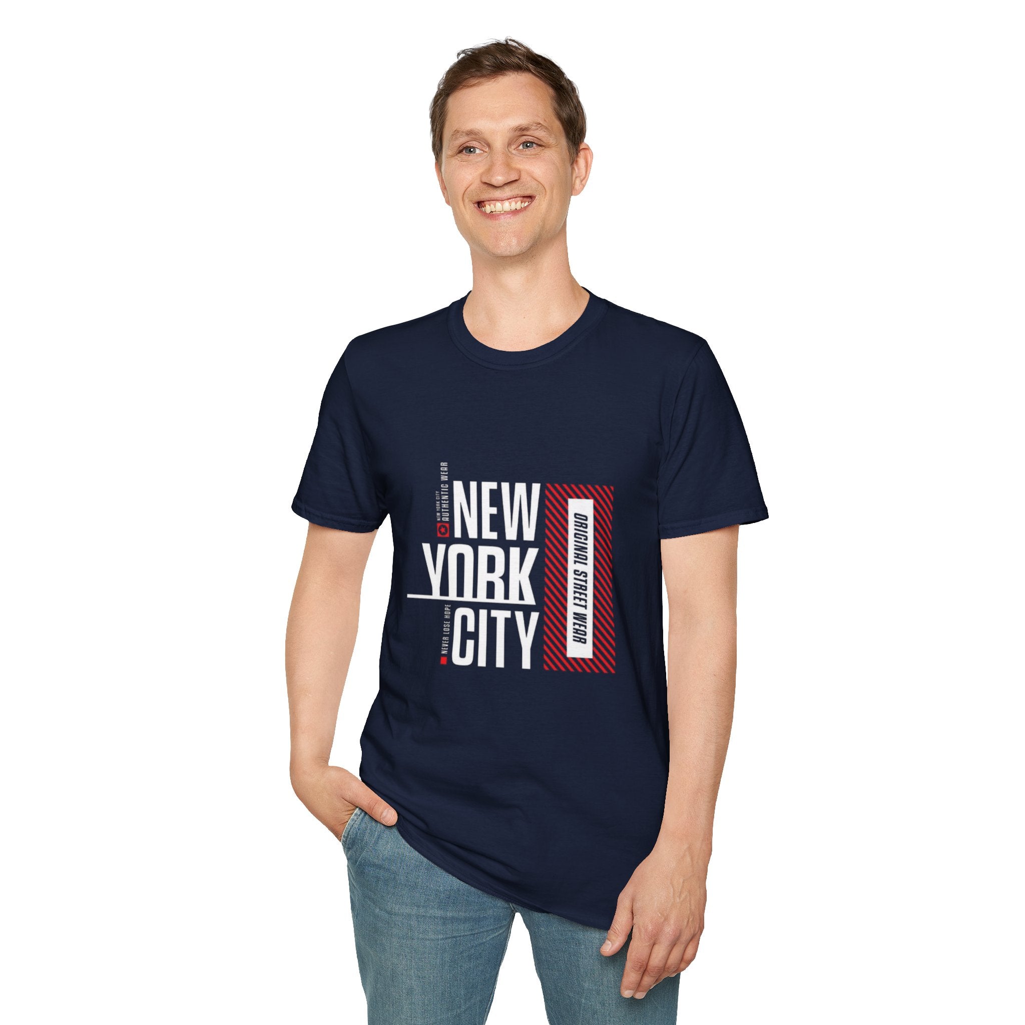 New York City Graphic Tee — Modern Urban Skyline T-Shirt
