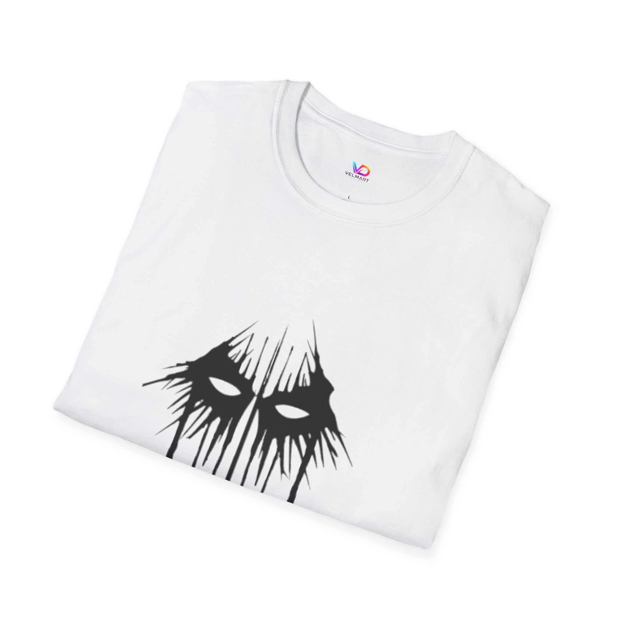 Horror Mask T-Shirt — Dripping Eyes Graphic Tee