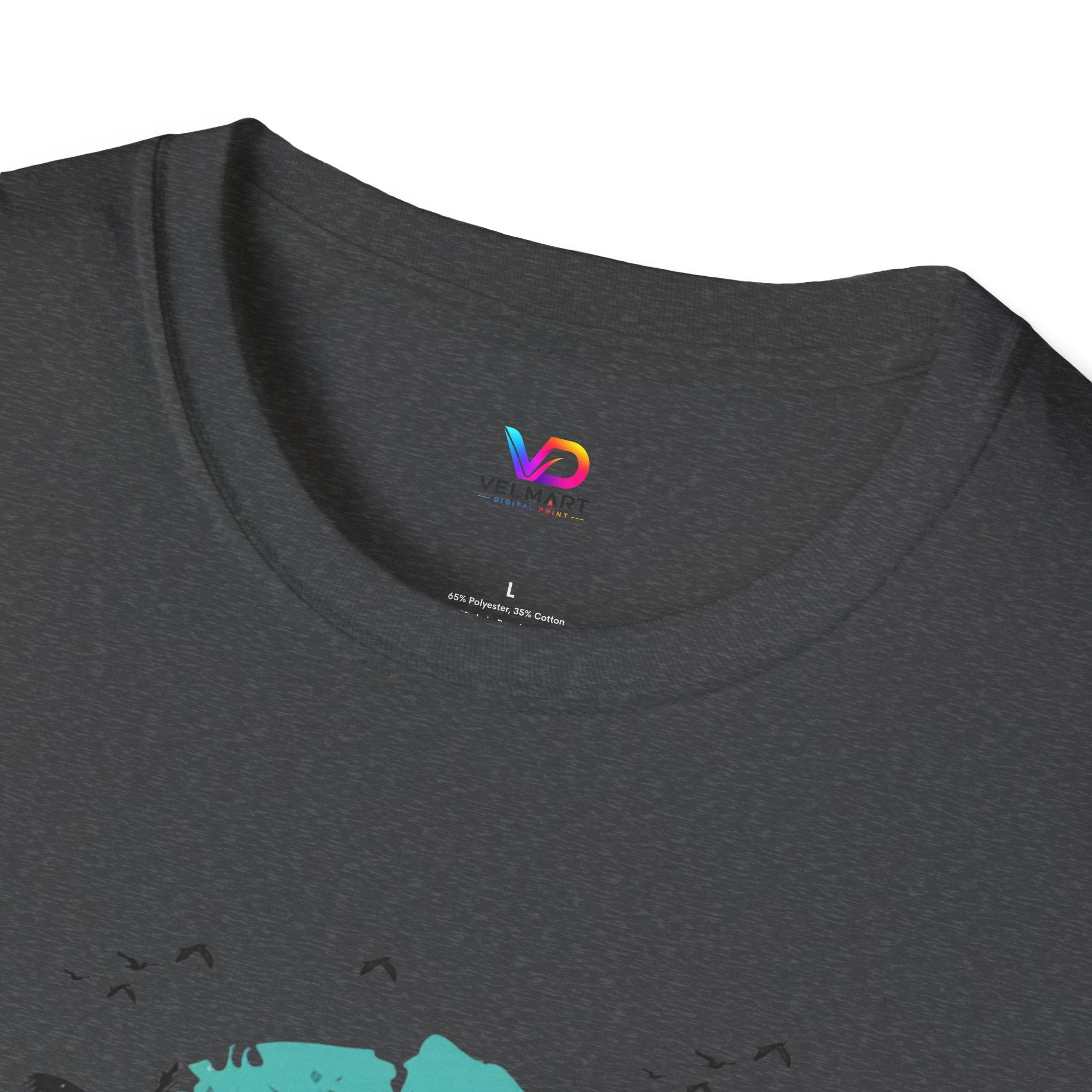Summer Vibes T-Shirt — "Enjoy the Summer" Tropical Palm Sunset Tee