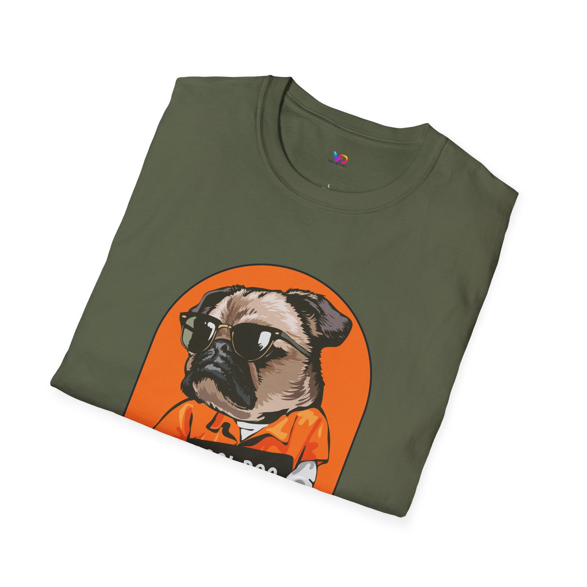 Cool Dog Tee — Retro Pug Graphic T‑Shirt