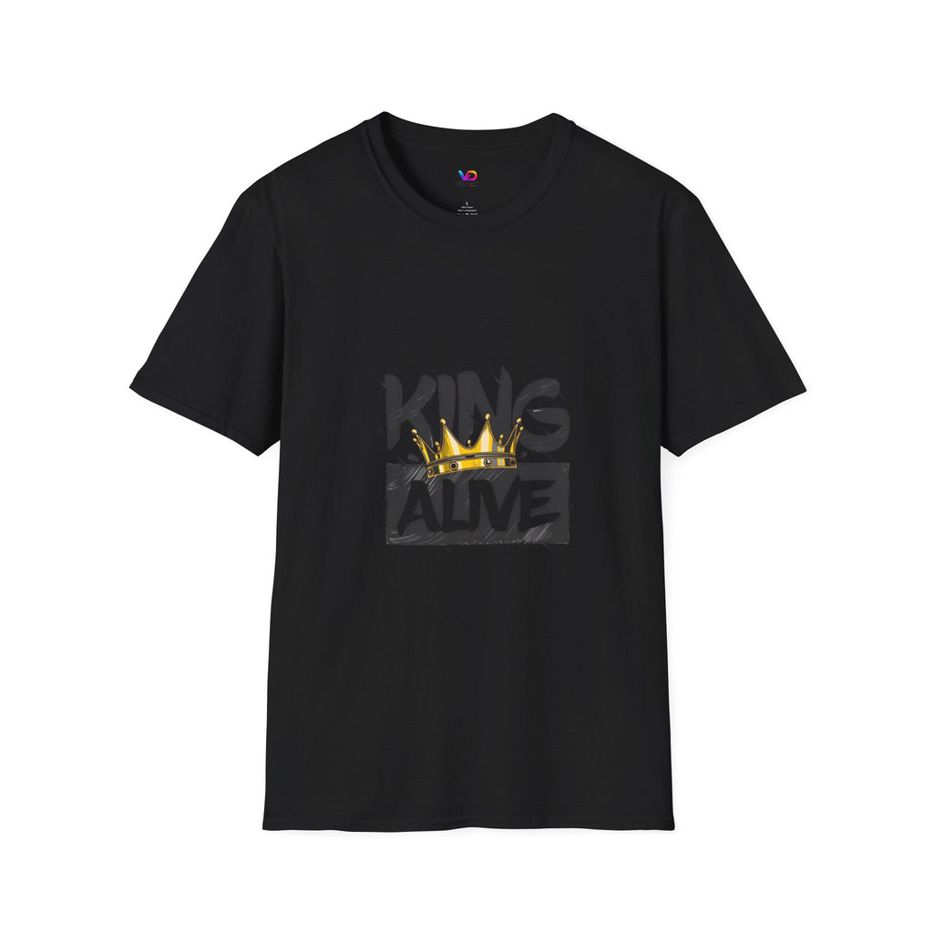 King Alive T-Shirt — Bold Crown Streetwear Tee