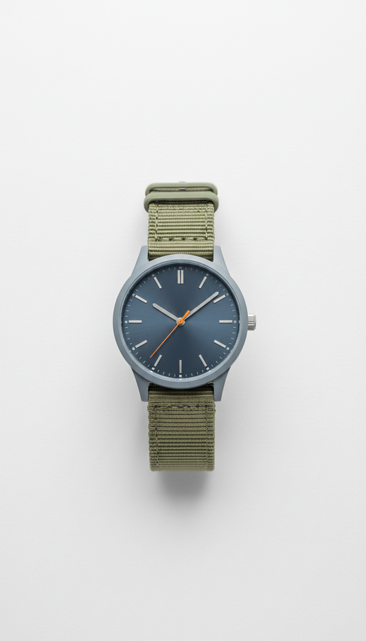 Minimalist Stainless Steel Wristwatch