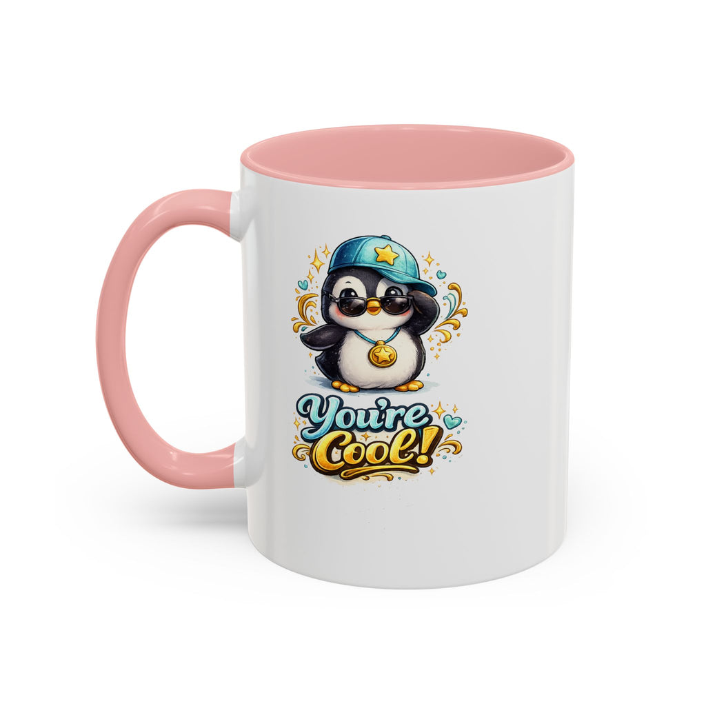 Be Kind Be Happy Keep Smiling Dolphin Accent Coffee Mug