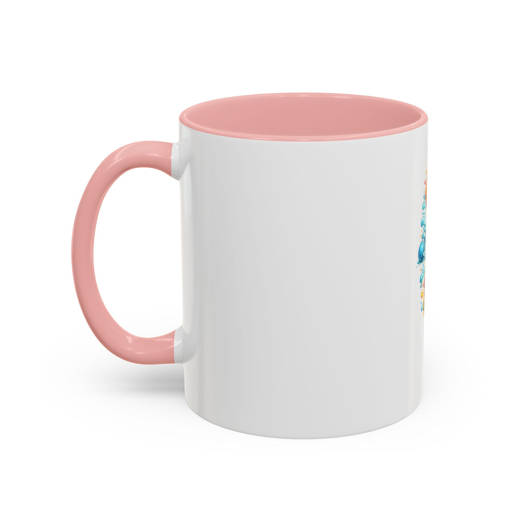 Live Love Wag! Dog Lover Accent Coffee Mug