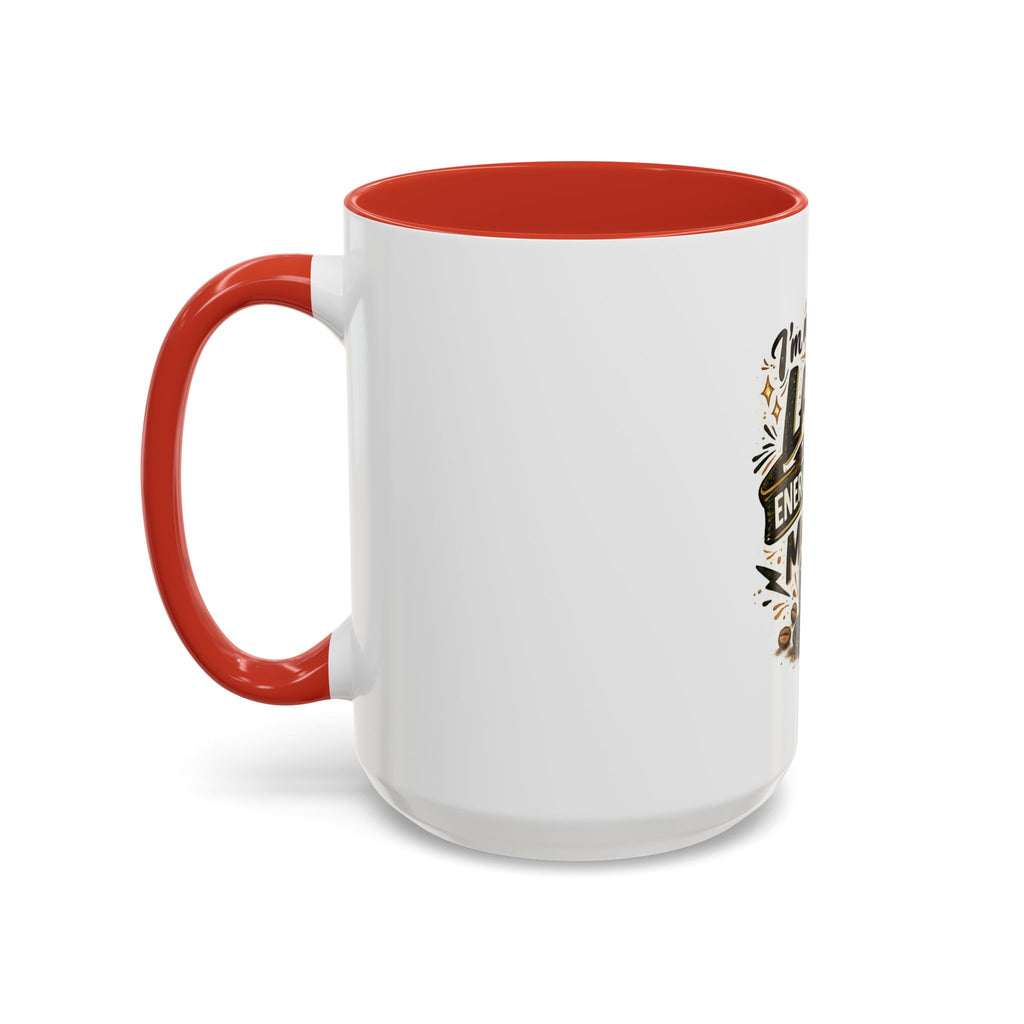Energy-Saving Mode Coffee Mug — "I'm Not Lazy" Sloth Coffee Cup (11/15oz)