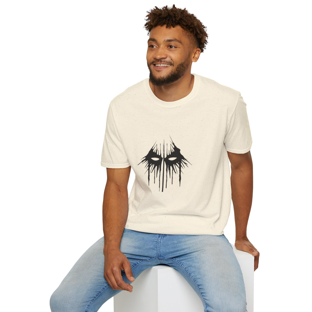 Horror Mask T-Shirt — Dripping Eyes Graphic Tee
