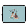 You + Me Couple Laptop Sleeve — Cute Romantic Laptop Case for Partners