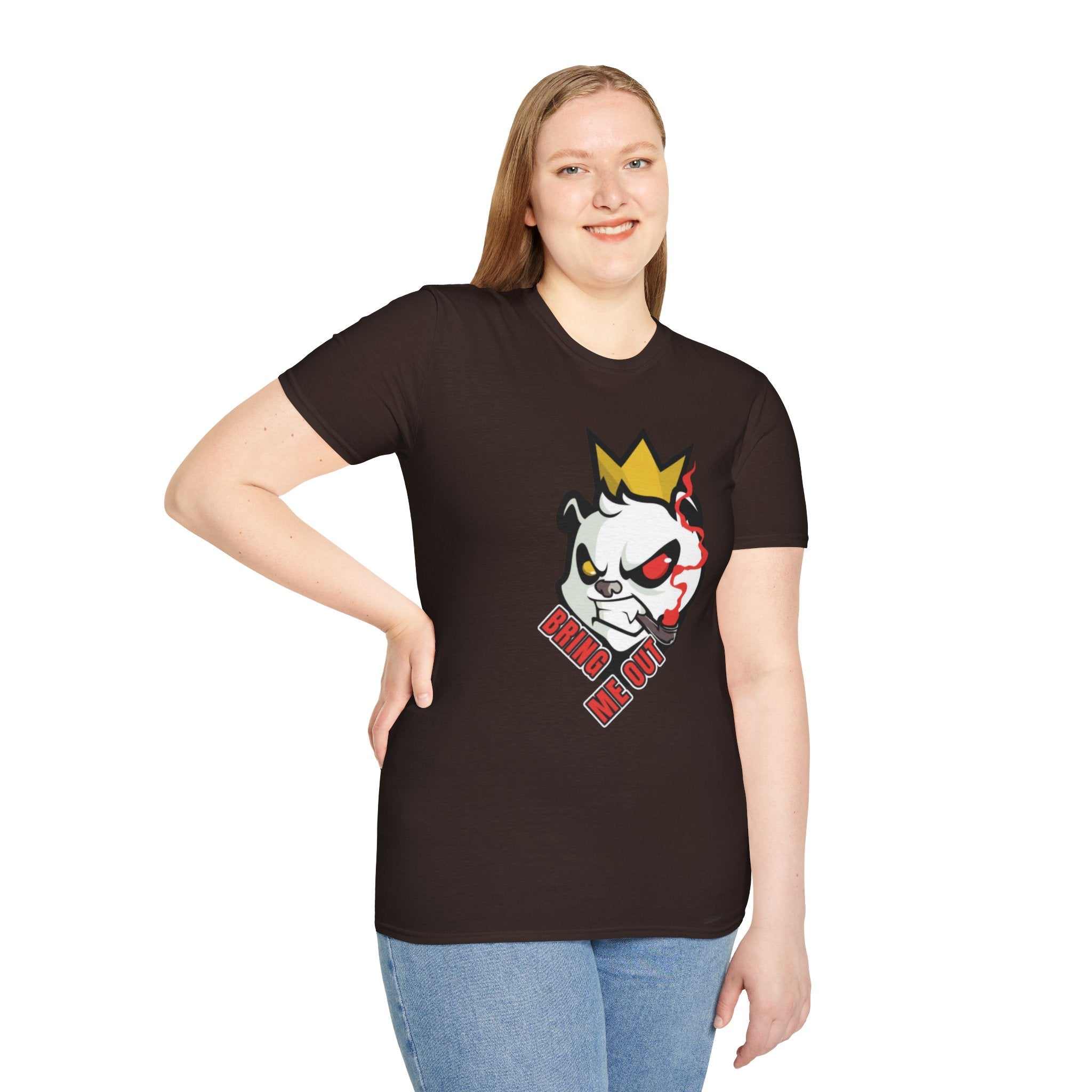 Panda King Graphic Tee — 'Bring Me One' Streetwear T-Shirt