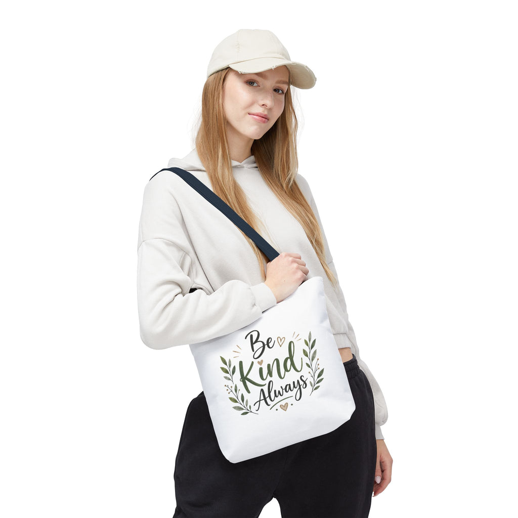 Be Kind Always Tote Bag — Inspirational Canvas Grocery & Gift Tote
